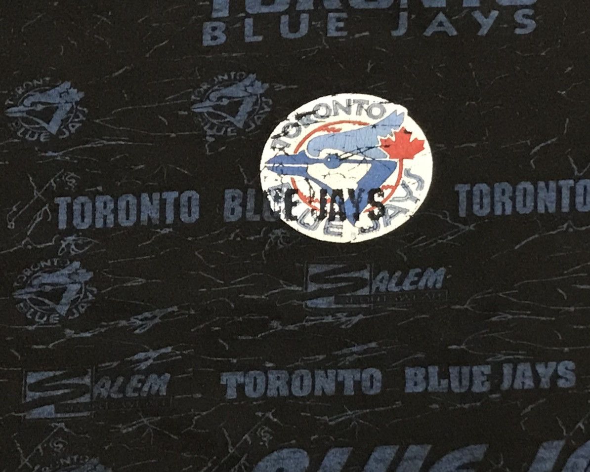 MLB Vintage Toronto Blue Jays All Over print T-Shirt by Salem Size US L / EU 52-54 / 3 - 7 Thumbnail