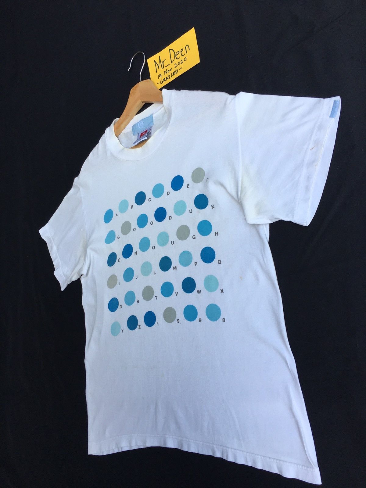 GOODENOUGH Vintage Goodenough ABCD Printed Tshirt Size US M / EU 48-50 / 2 - 4 Thumbnail