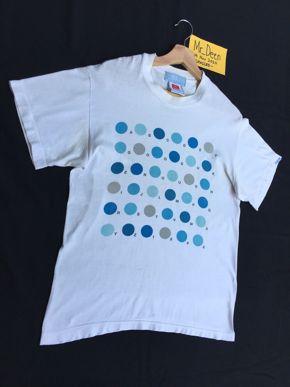 GOODENOUGH Vintage Goodenough ABCD Printed Tshirt Size US M / EU 48-50 / 2 - 3 Thumbnail