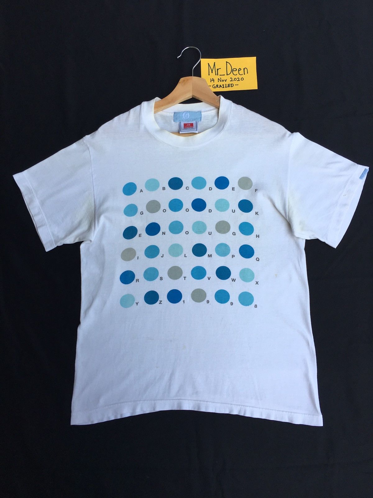 GOODENOUGH Vintage Goodenough ABCD Printed Tshirt Size US M / EU 48-50 / 2 - 2 Thumbnail