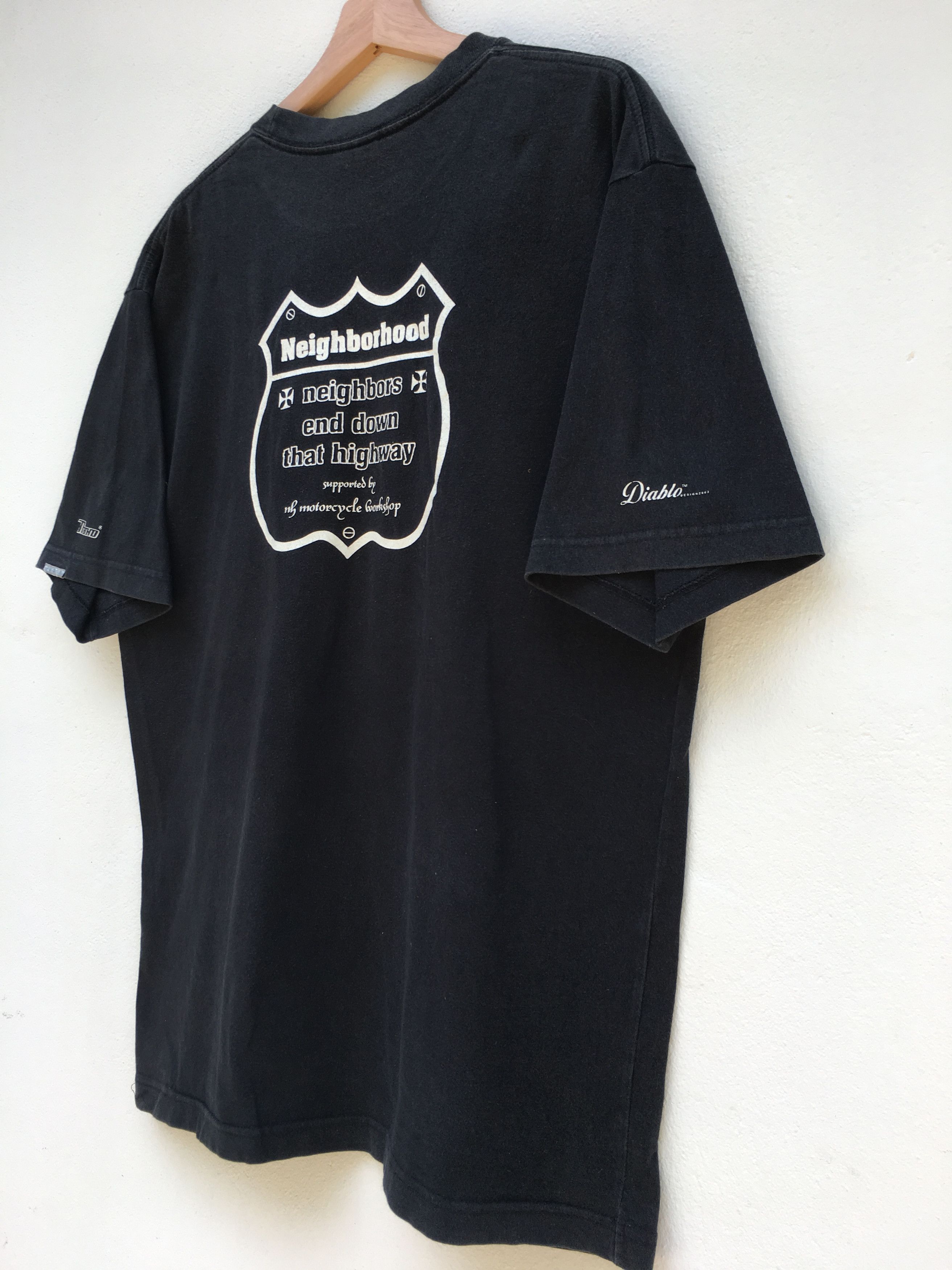 Neighborhood Neighborhood Motorcycles Workshop ‘03 'Biker' Tee Size US L / EU 52-54 / 3 - 11 Thumbnail