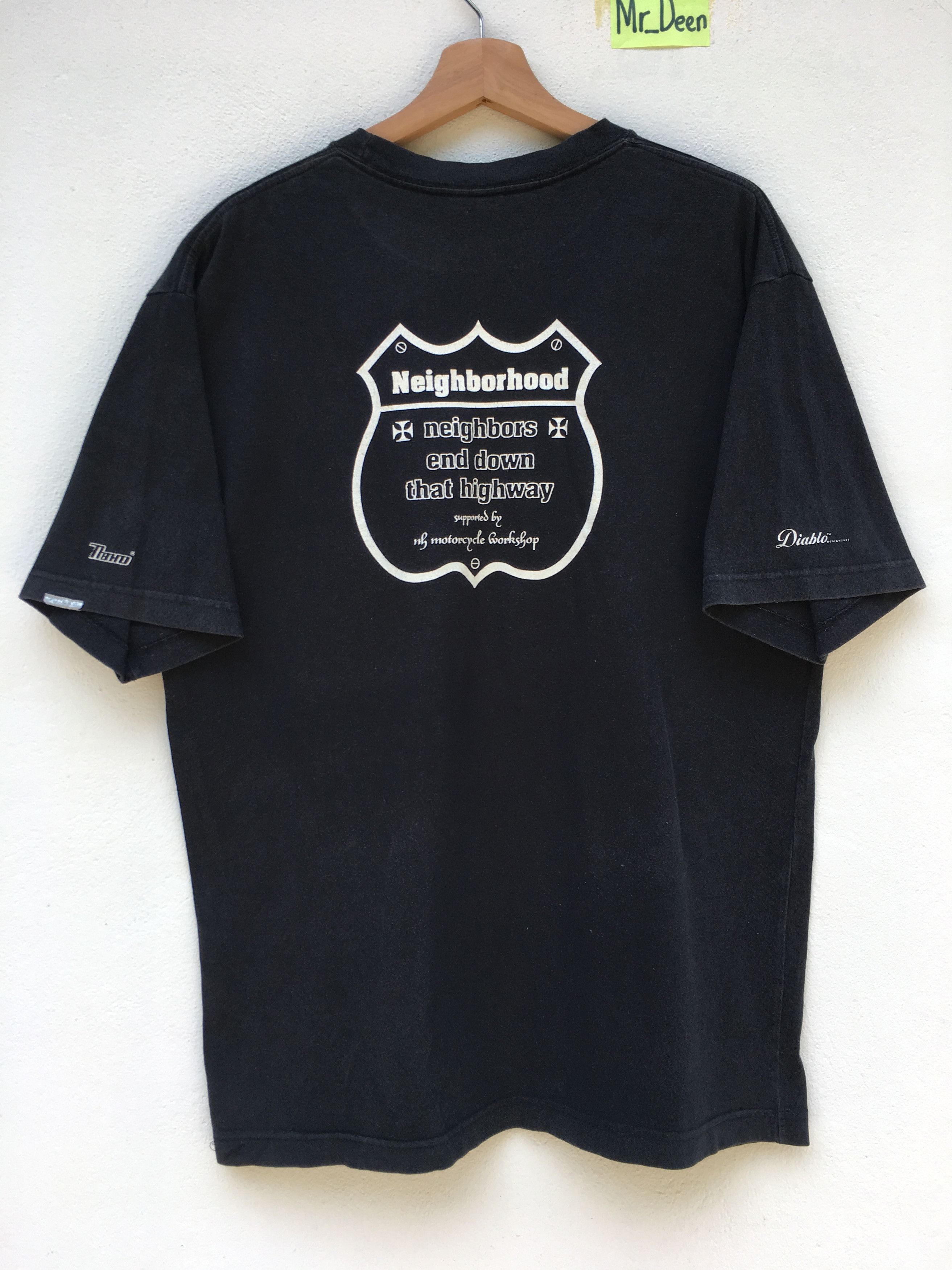 Neighborhood Neighborhood Motorcycles Workshop ‘03 'Biker' Tee Size US L / EU 52-54 / 3 - 9 Thumbnail