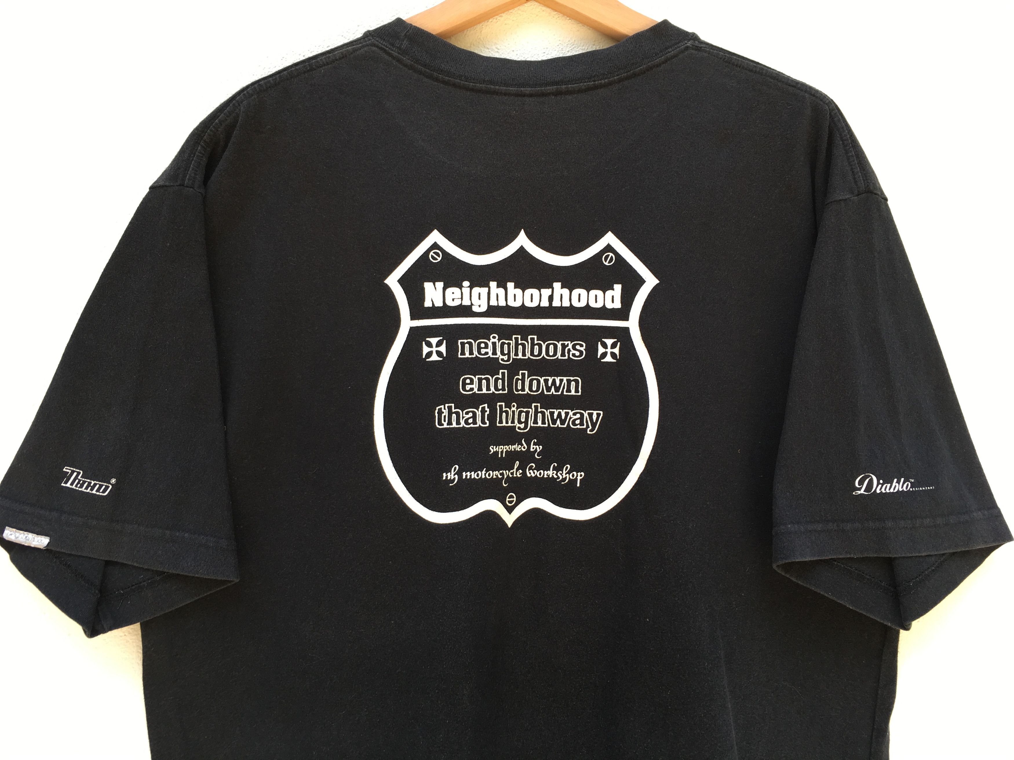 Neighborhood Neighborhood Motorcycles Workshop ‘03 'Biker' Tee Size US L / EU 52-54 / 3 - 12 Thumbnail