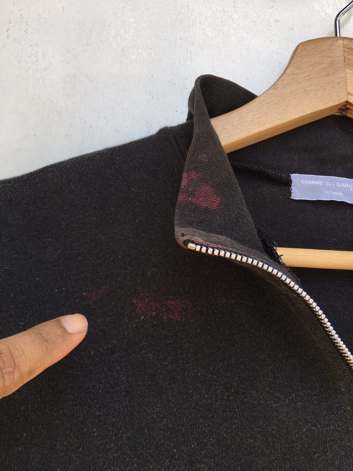 Comme des Garcons Vintage CDG Comme Des Garcons Black Plain Longsleeve Shirt Size US M / EU 48-50 / 2 - 8 Thumbnail