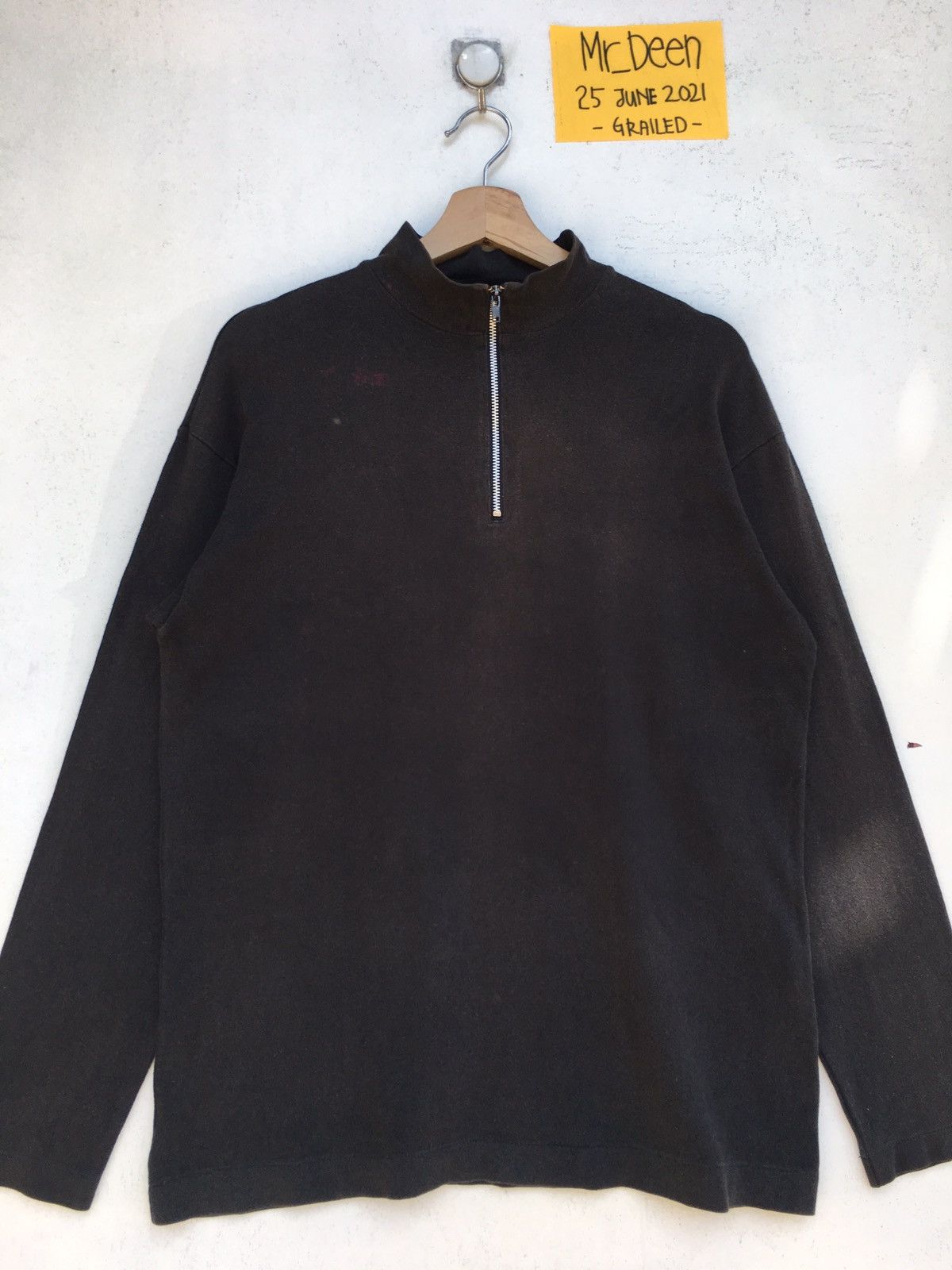 Comme des Garcons Vintage CDG Comme Des Garcons Black Plain Longsleeve Shirt Size US M / EU 48-50 / 2 - 4 Thumbnail