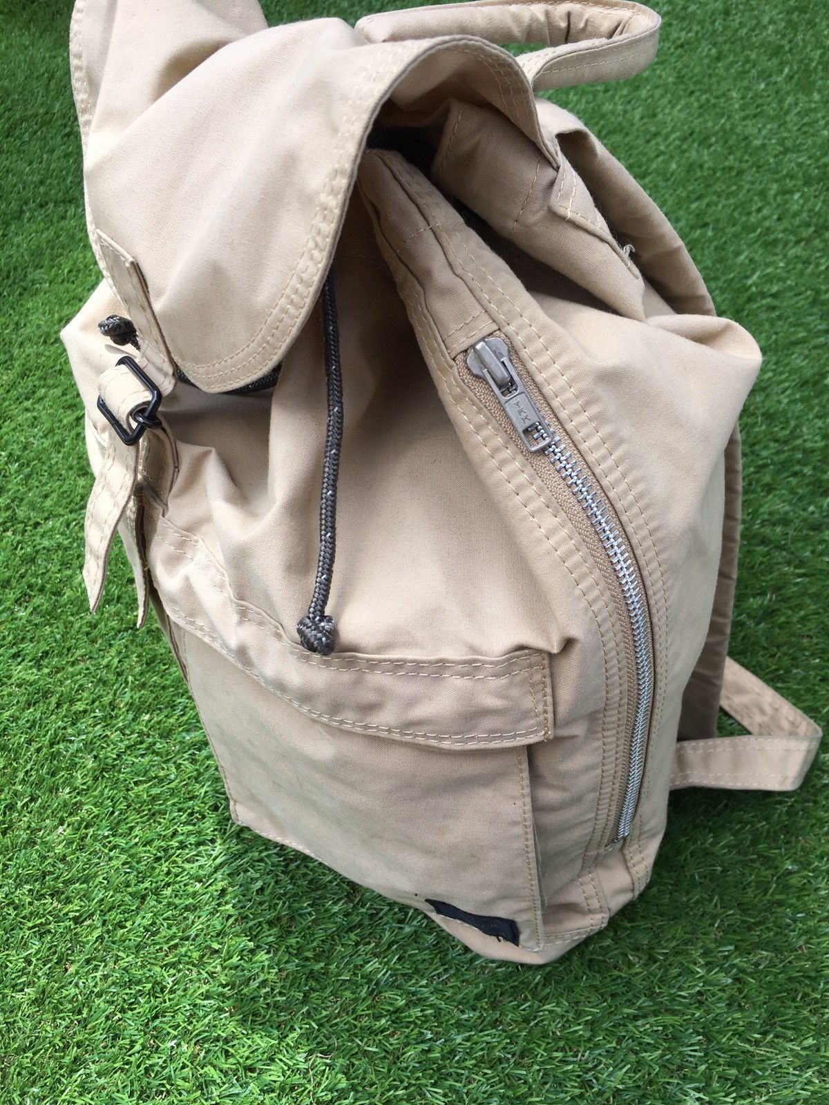 Porter Porter Canvas Brown Backpack Size ONE SIZE - 3 Thumbnail