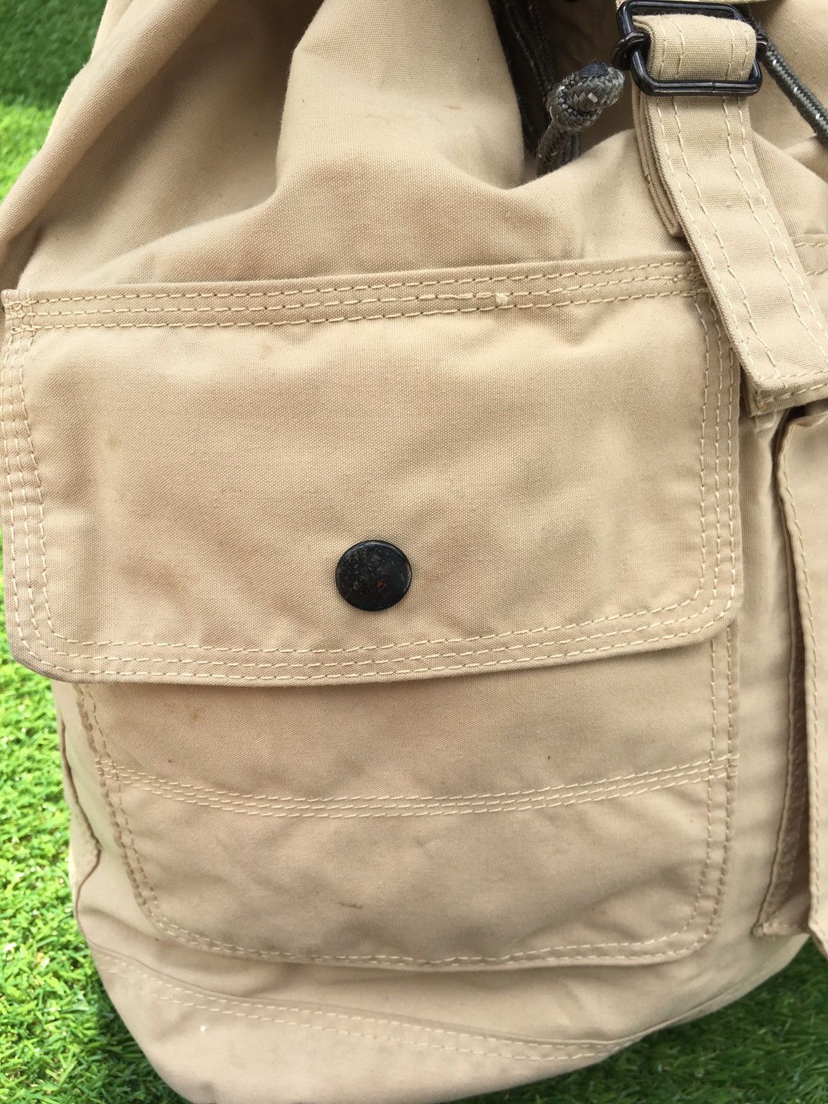 Porter Porter Canvas Brown Backpack Size ONE SIZE - 7 Thumbnail