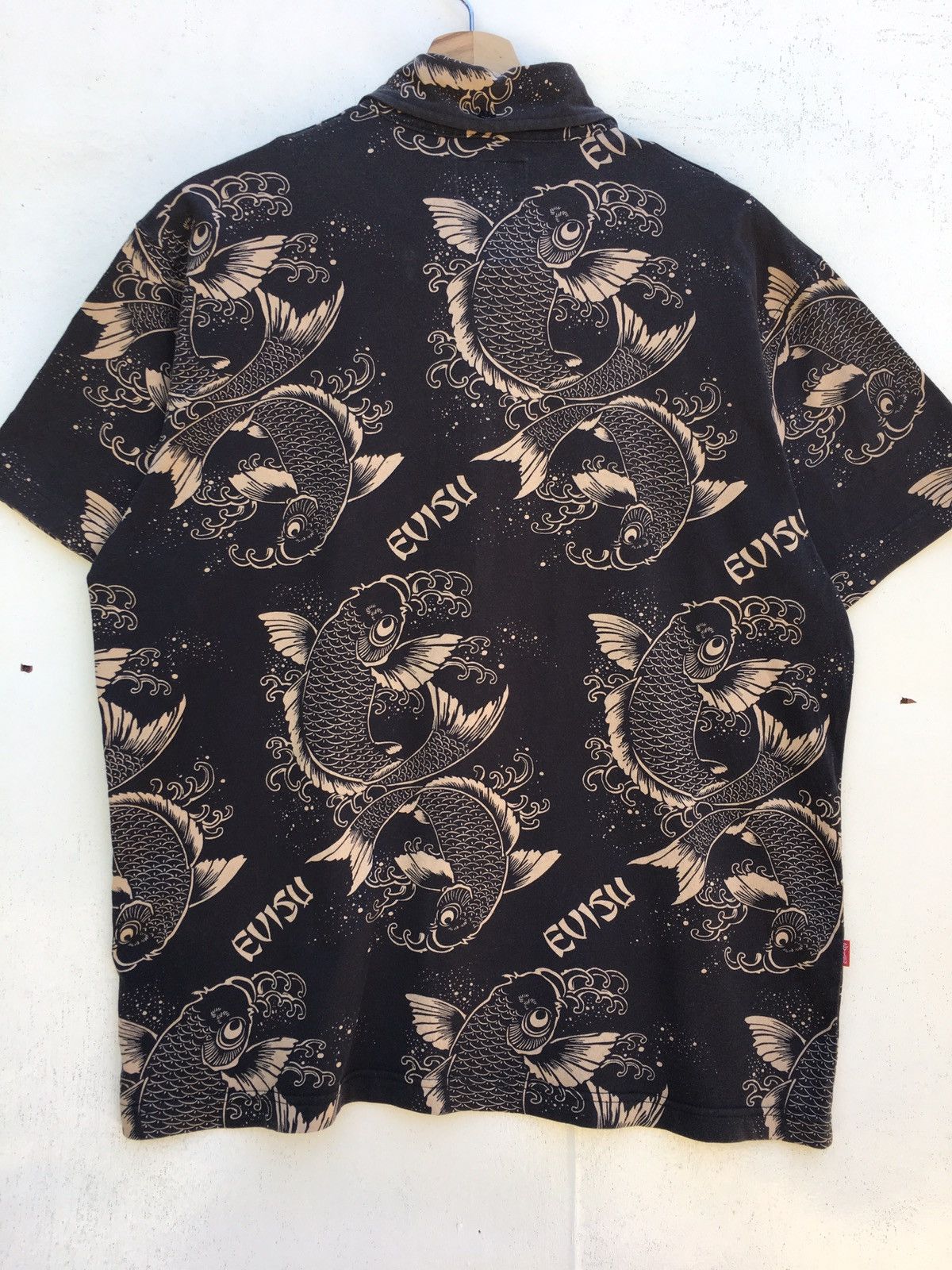 Evisu Vintage Evisu Full Print Koi Fish Buttons Shirt Size US M / EU 48-50 / 2 - 16 Thumbnail