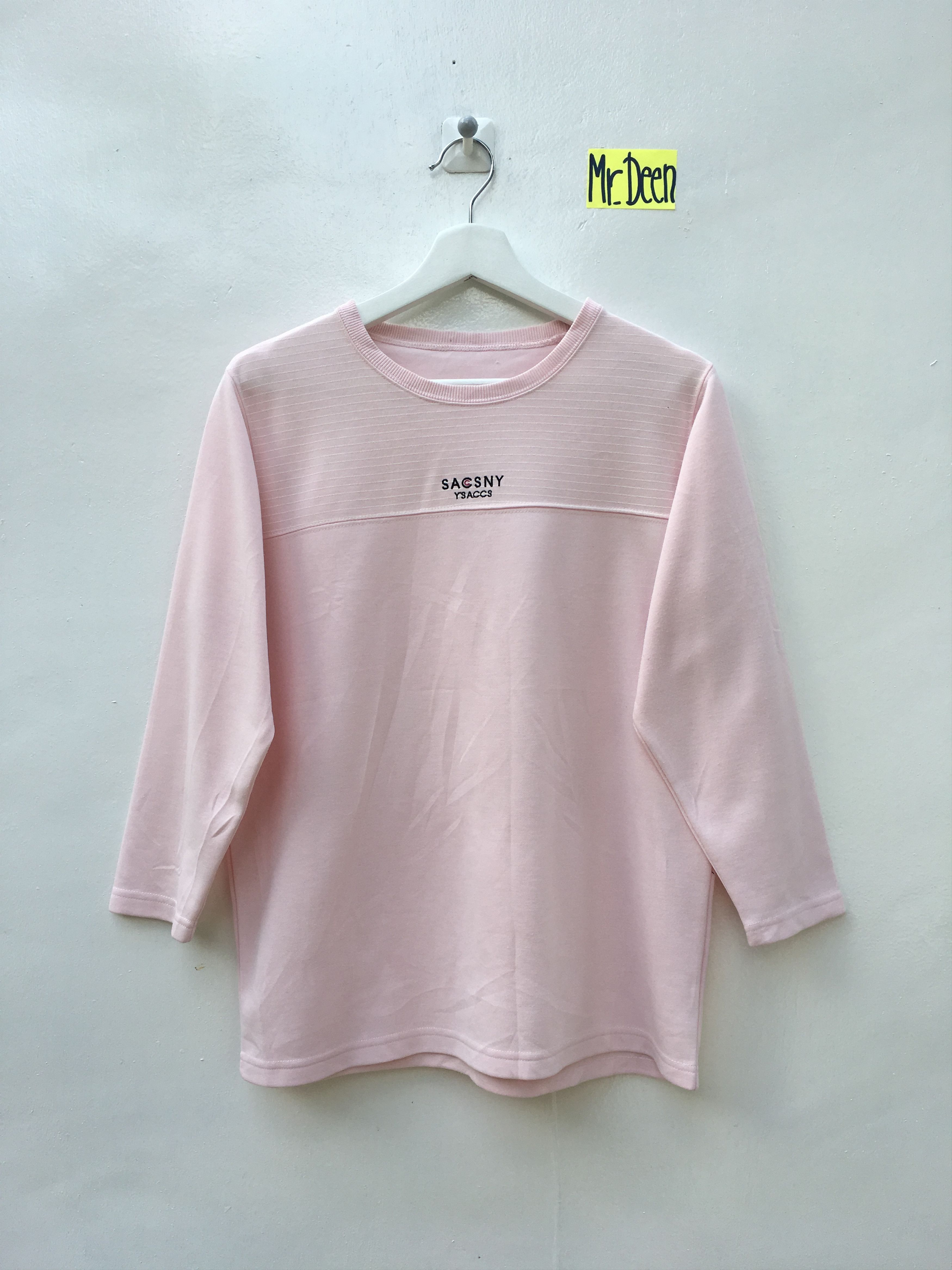 Yohji Yamamoto YACSNY Y'saccs Embroidered Logo Long Sleeve Size US M / EU 48-50 / 2 - 1 Thumbnail