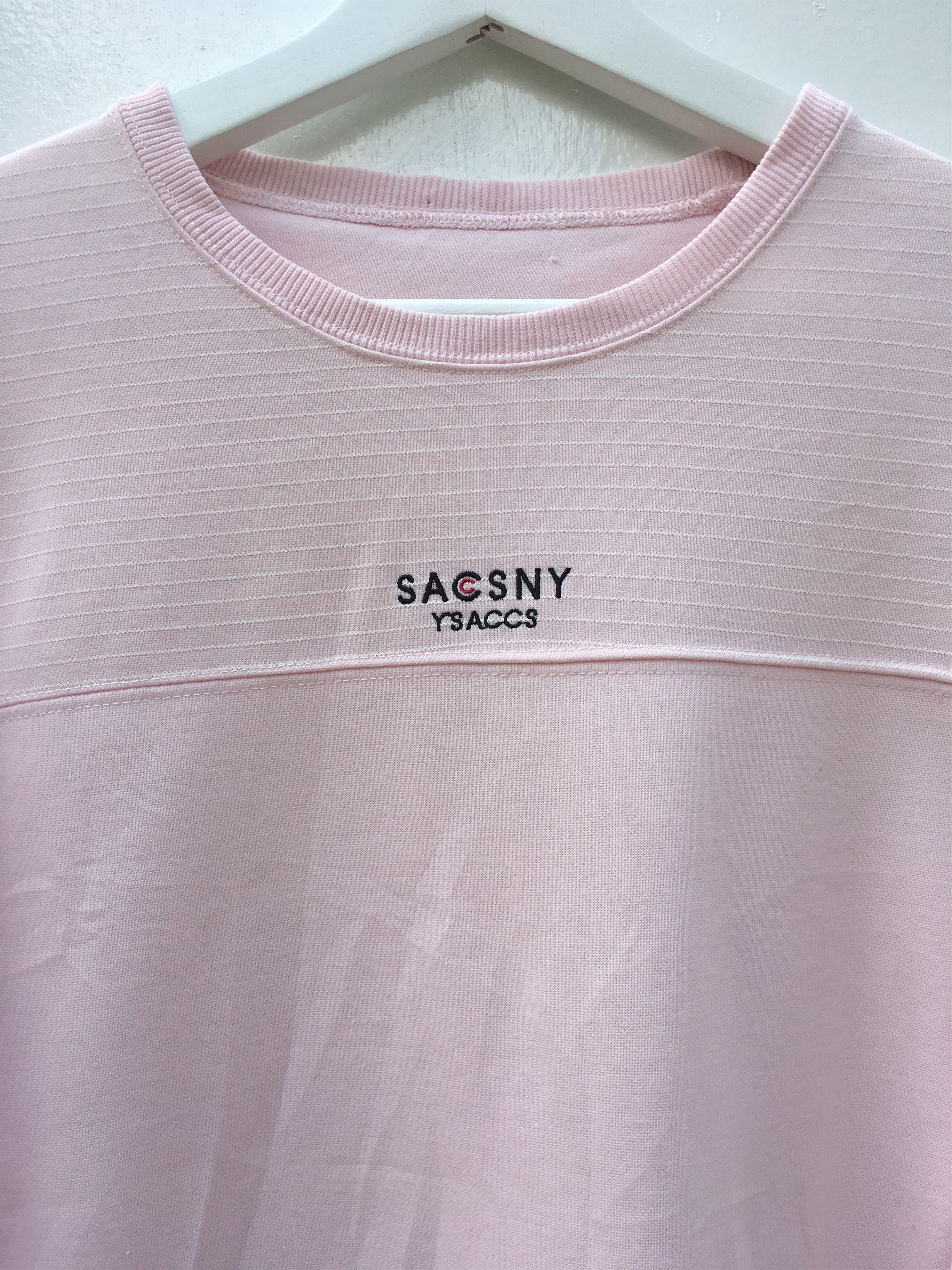 Yohji Yamamoto YACSNY Y'saccs Embroidered Logo Long Sleeve Size US M / EU 48-50 / 2 - 4 Thumbnail