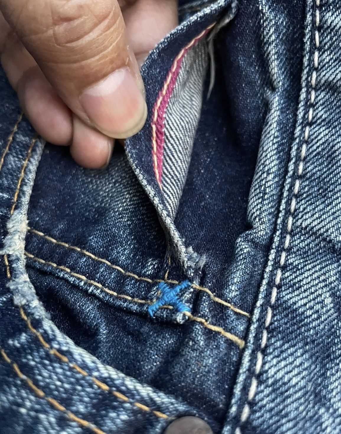 Japanese Brand × Johnbull × Vintage Vintage John Bull Selvedge Denim Size US 30 / EU 46 - 16 Thumbnail