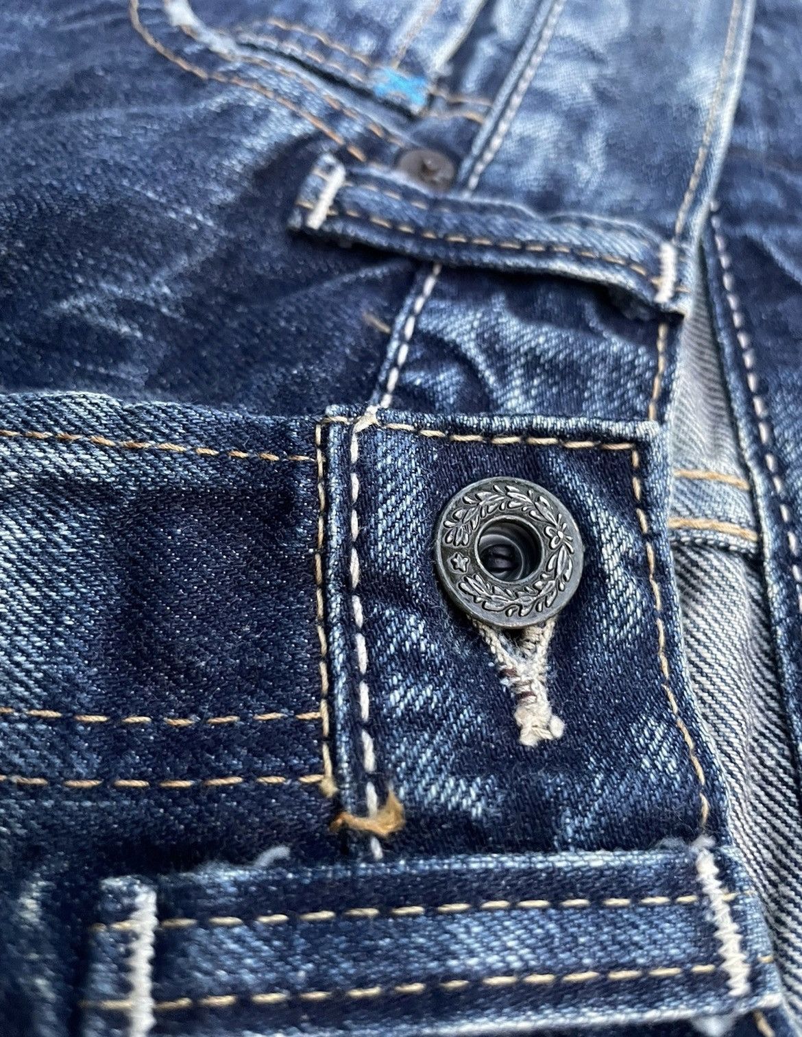 Japanese Brand × Johnbull × Vintage Vintage John Bull Selvedge Denim Size US 30 / EU 46 - 17 Thumbnail