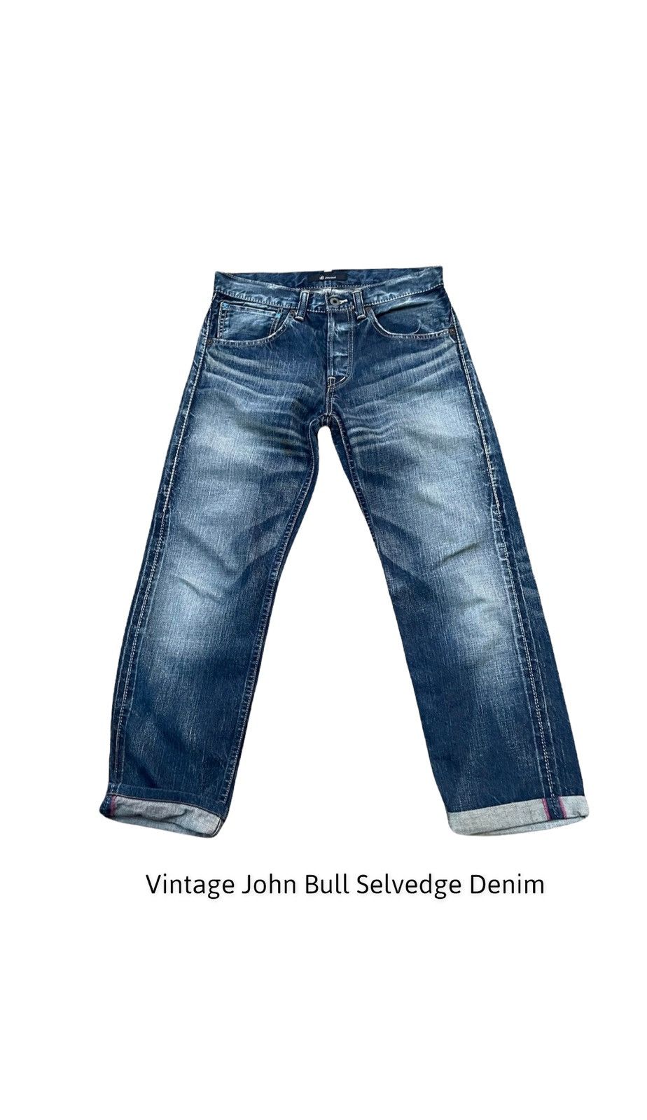 Japanese Brand × Johnbull × Vintage Vintage John Bull Selvedge Denim Size US 30 / EU 46 - 1 Thumbnail