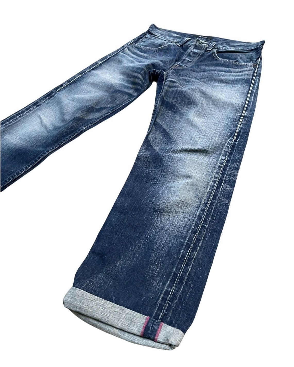 Japanese Brand × Johnbull × Vintage Vintage John Bull Selvedge Denim Size US 30 / EU 46 - 3 Thumbnail
