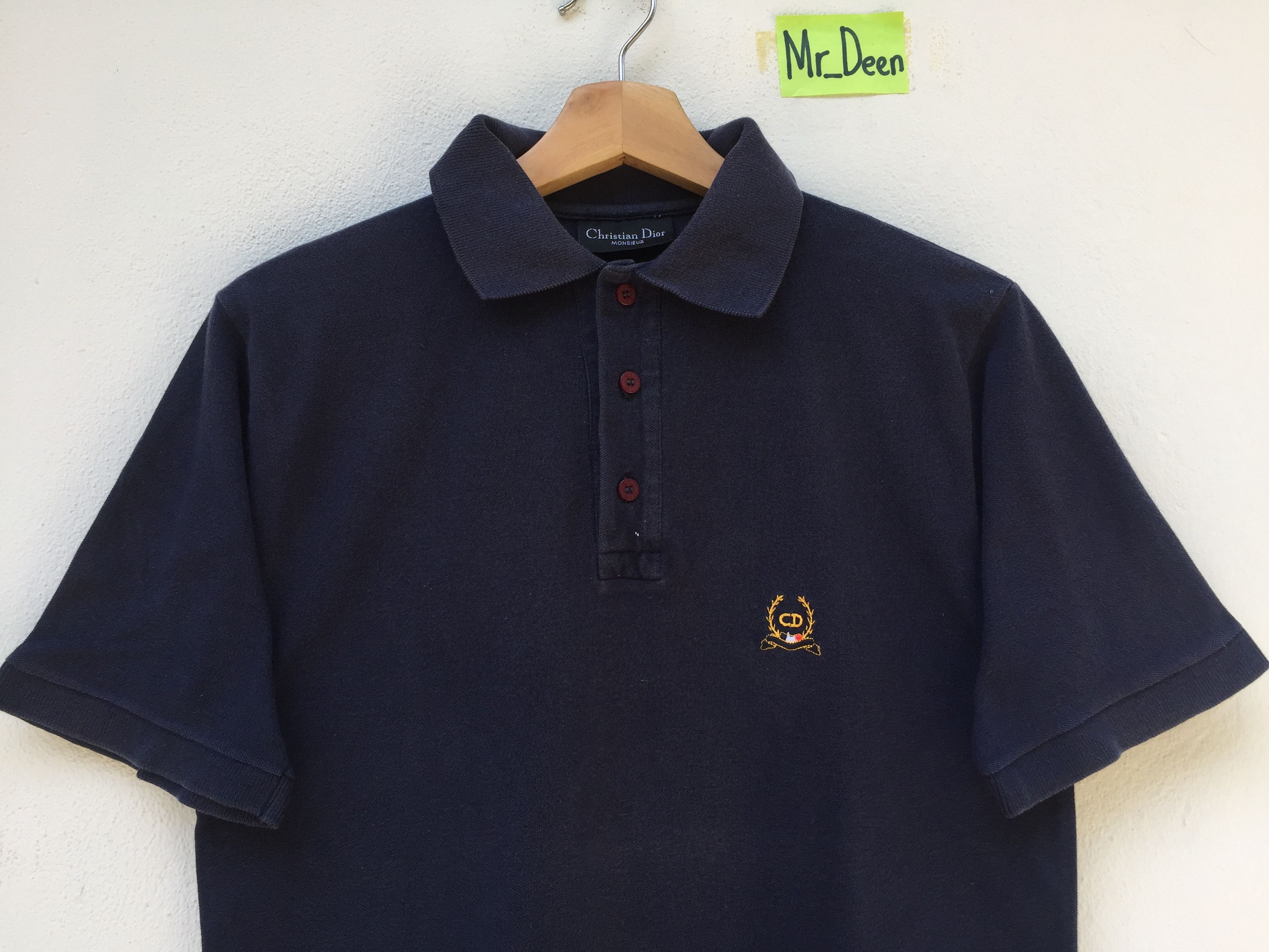 Christian Dior Monsieur CHRISTIAN DIOR Polos shirt 90s casual Size US M / EU 48-50 / 2 - 6 Thumbnail