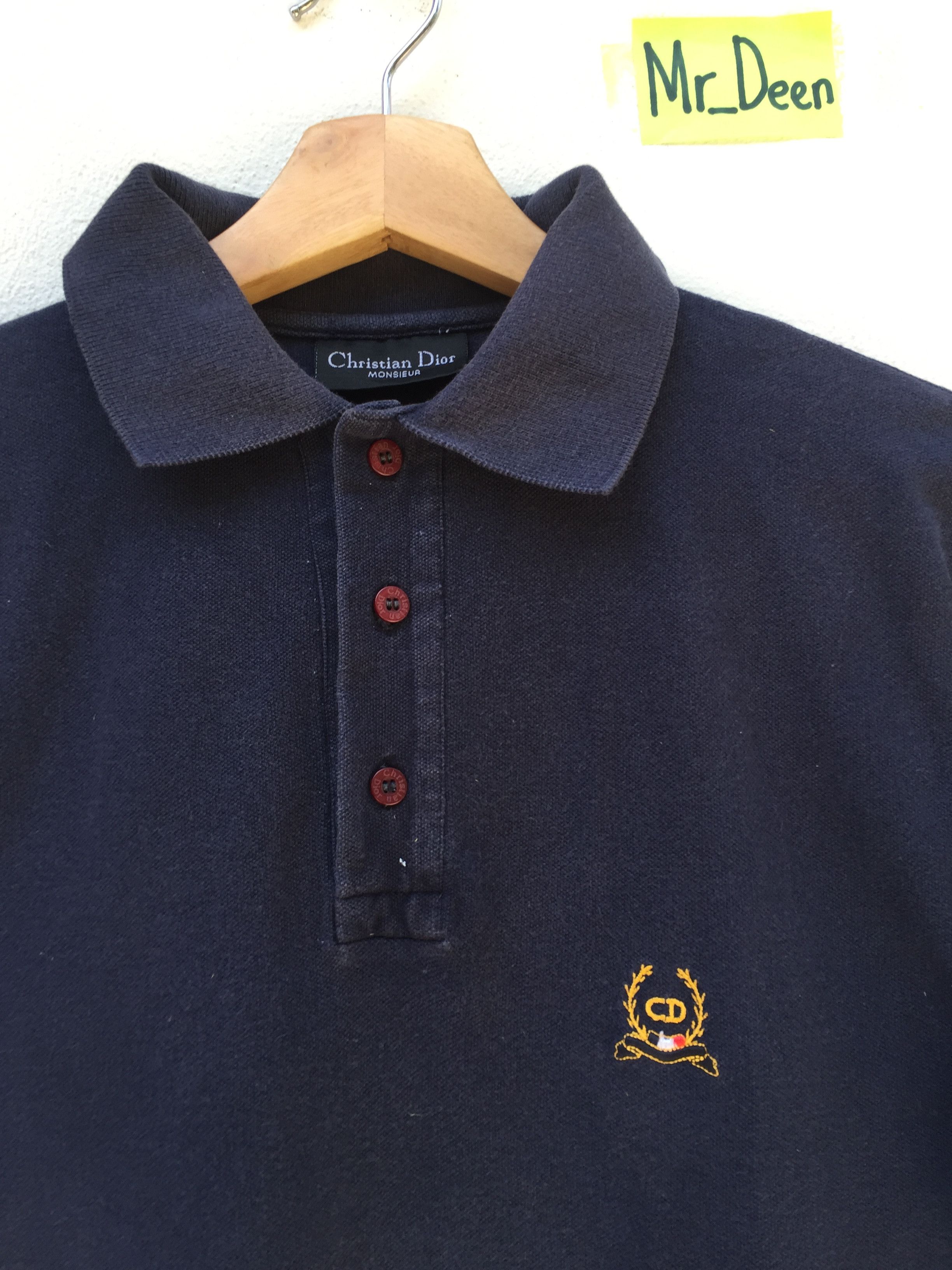Christian Dior Monsieur CHRISTIAN DIOR Polos shirt 90s casual Size US M / EU 48-50 / 2 - 5 Thumbnail