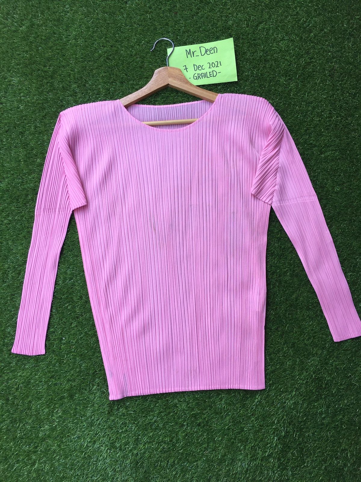 Issey Miyake Rare Issey Miyake Pleats Please Pink Longsleeve Size M / US 6-8 / IT 42-44 - 1 Thumbnail
