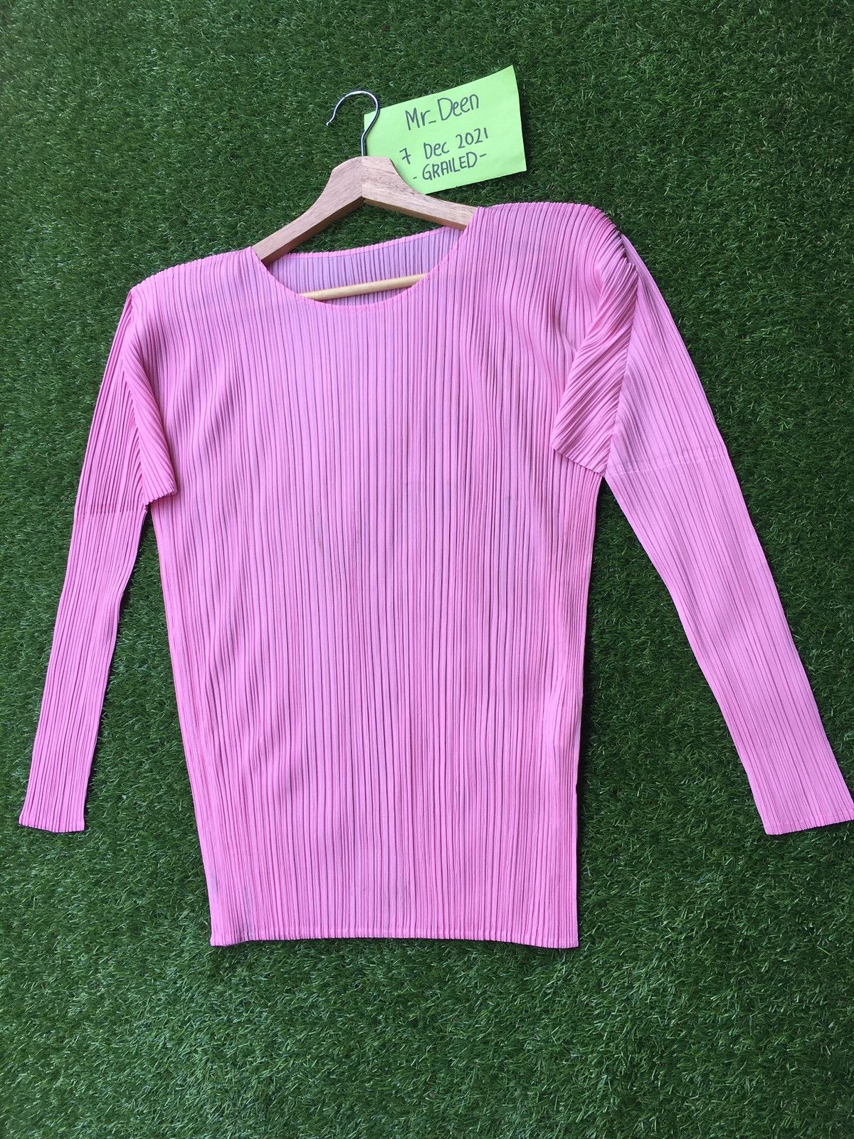 Issey Miyake Rare Issey Miyake Pleats Please Pink Longsleeve Size M / US 6-8 / IT 42-44 - 3 Thumbnail
