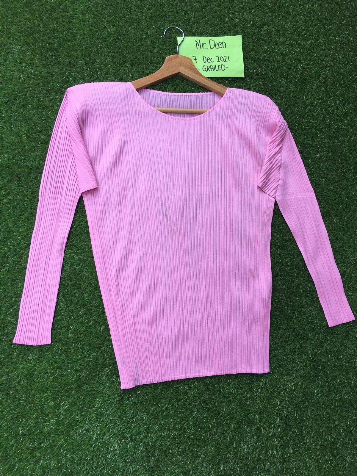 Issey Miyake Rare Issey Miyake Pleats Please Pink Longsleeve Size M / US 6-8 / IT 42-44 - 2 Thumbnail