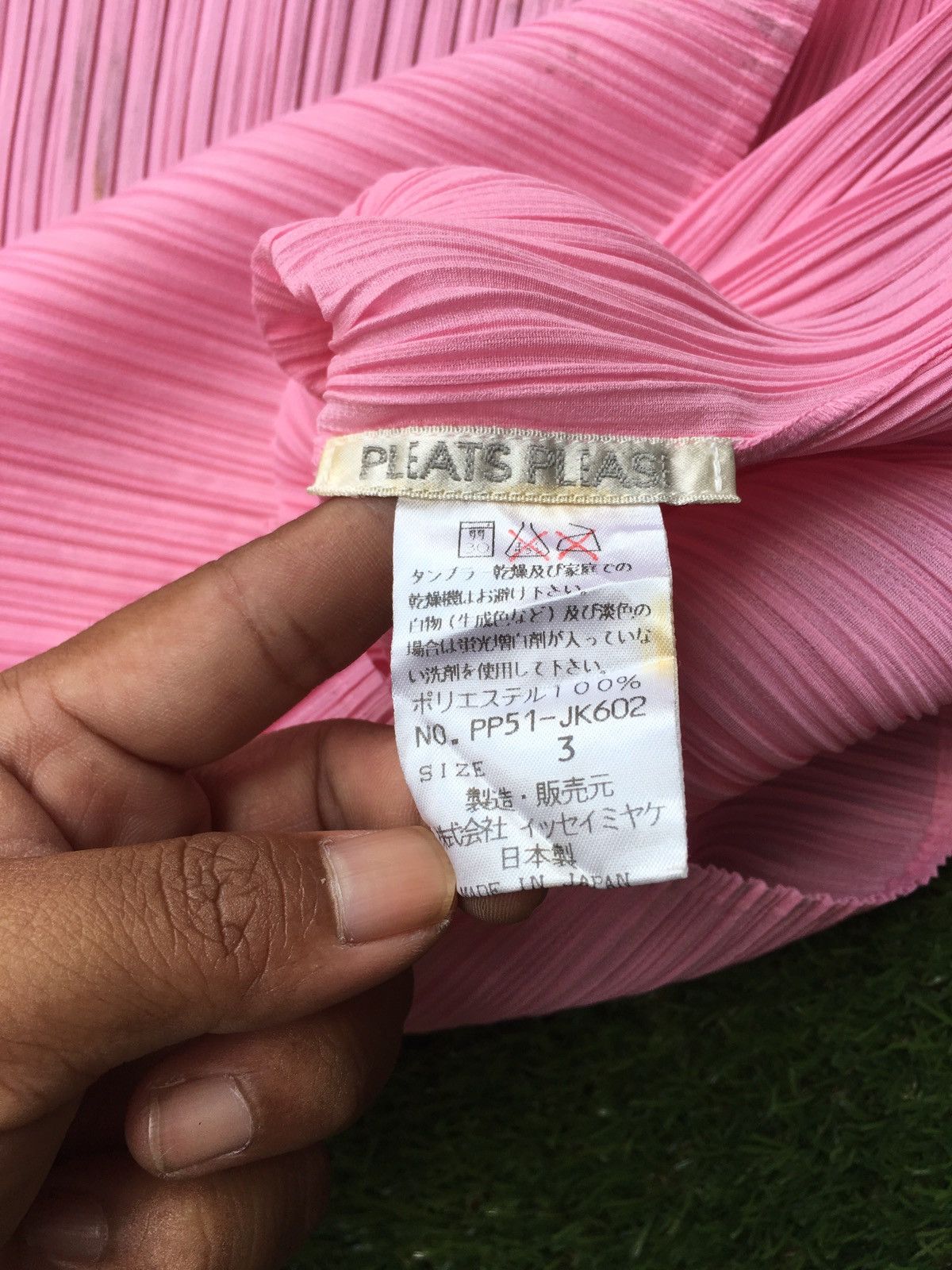 Issey Miyake Rare Issey Miyake Pleats Please Pink Longsleeve Size M / US 6-8 / IT 42-44 - 7 Thumbnail