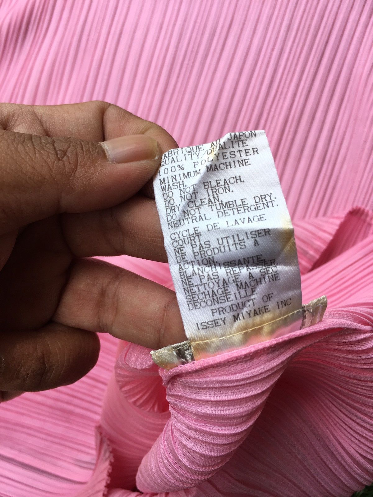 Issey Miyake Rare Issey Miyake Pleats Please Pink Longsleeve Size M / US 6-8 / IT 42-44 - 8 Thumbnail
