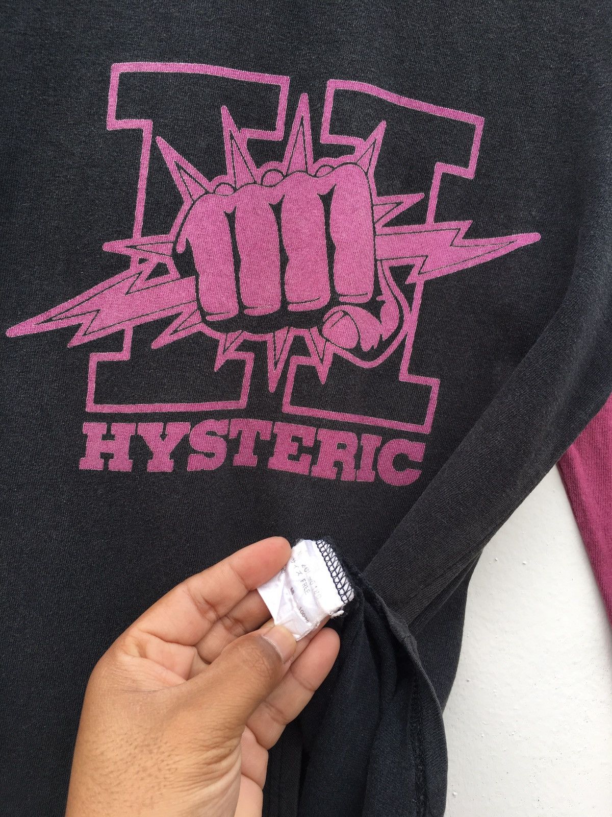 Hysteric Glamour Vintage Hysteric Glamour Spellout Longsleeve Size US XS / EU 42 / 0 - 9 Thumbnail