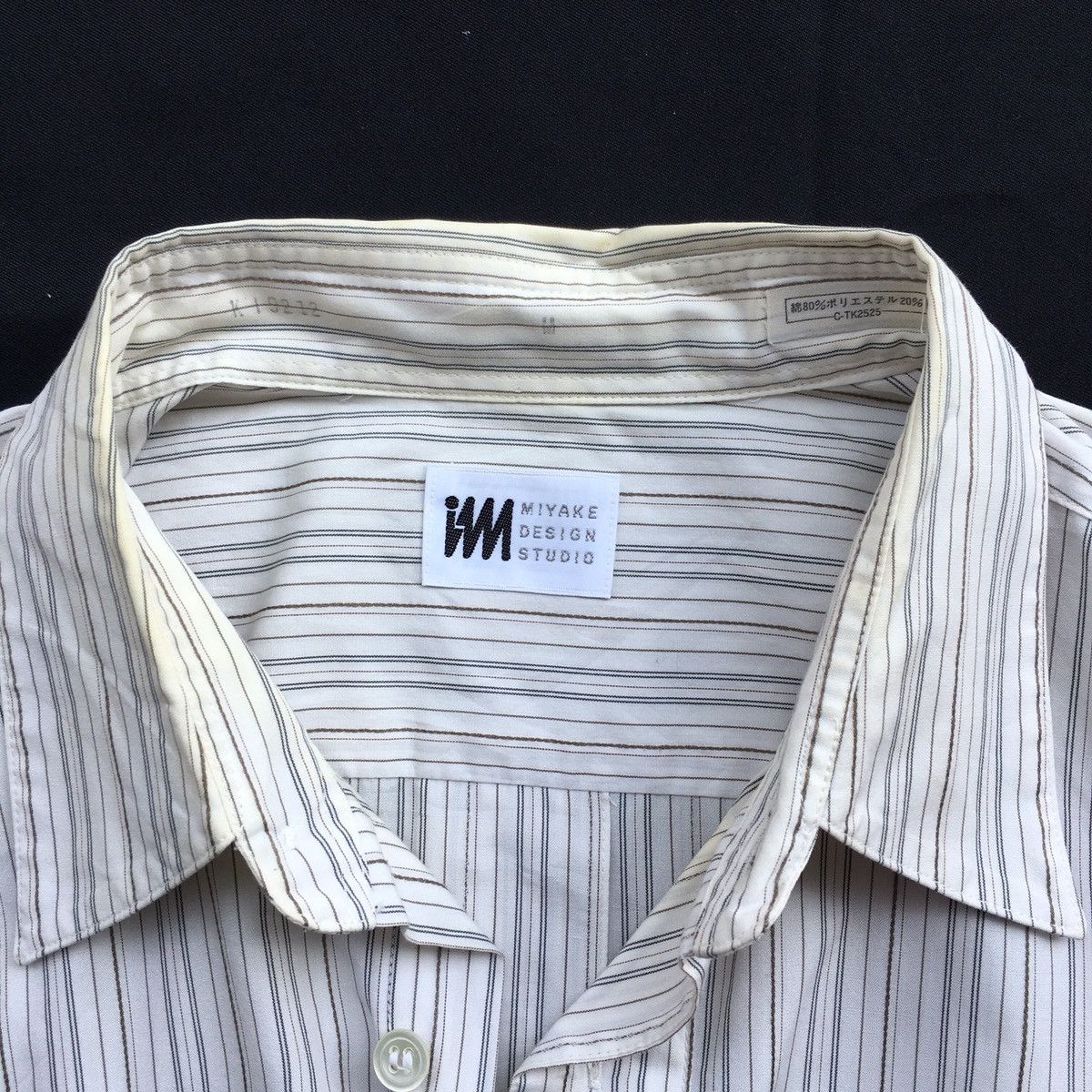 Issey Miyake Vintage Issey Miyake Stripes Buttons Casual Shirt Size US M / EU 48-50 / 2 - 9 Thumbnail