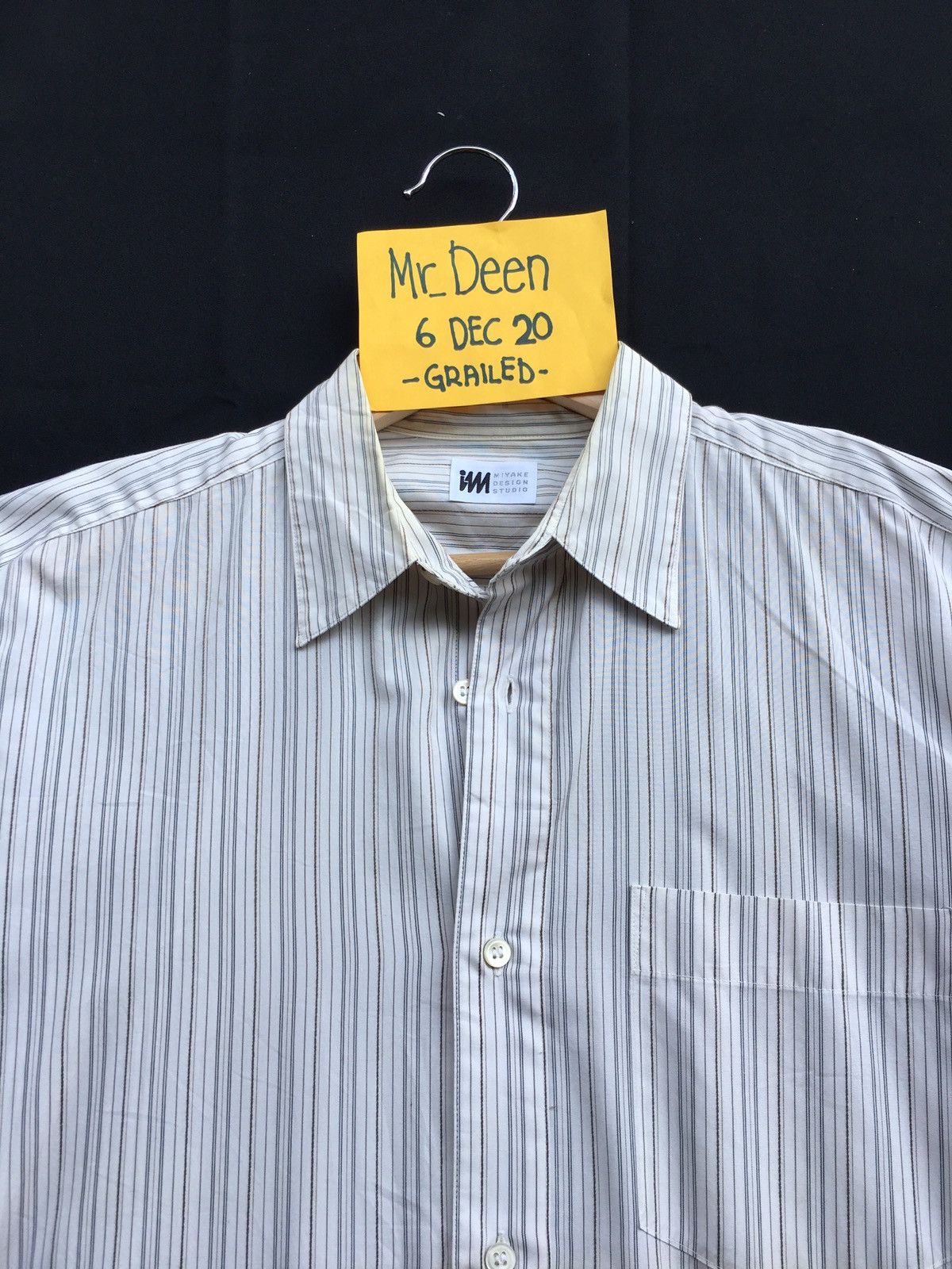 Issey Miyake Vintage Issey Miyake Stripes Buttons Casual Shirt Size US M / EU 48-50 / 2 - 5 Thumbnail