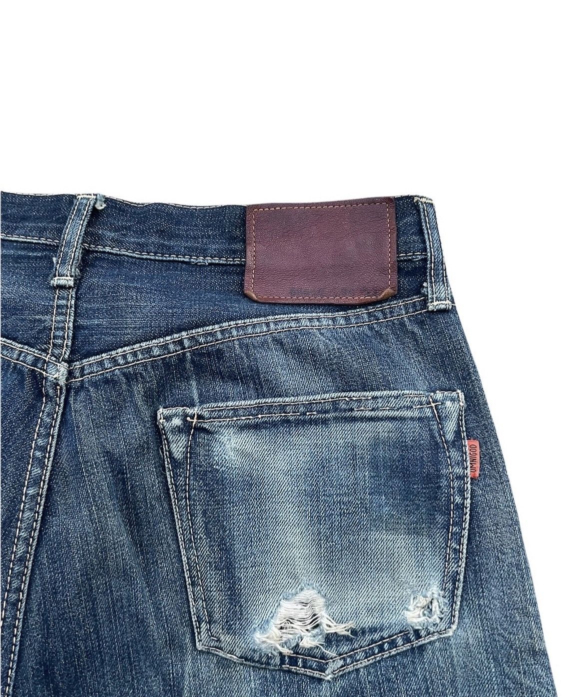 Le Grande Bleu (L.G.B.) Vintage Omnigod Selvedge Denim Size US 31 - 12 Thumbnail