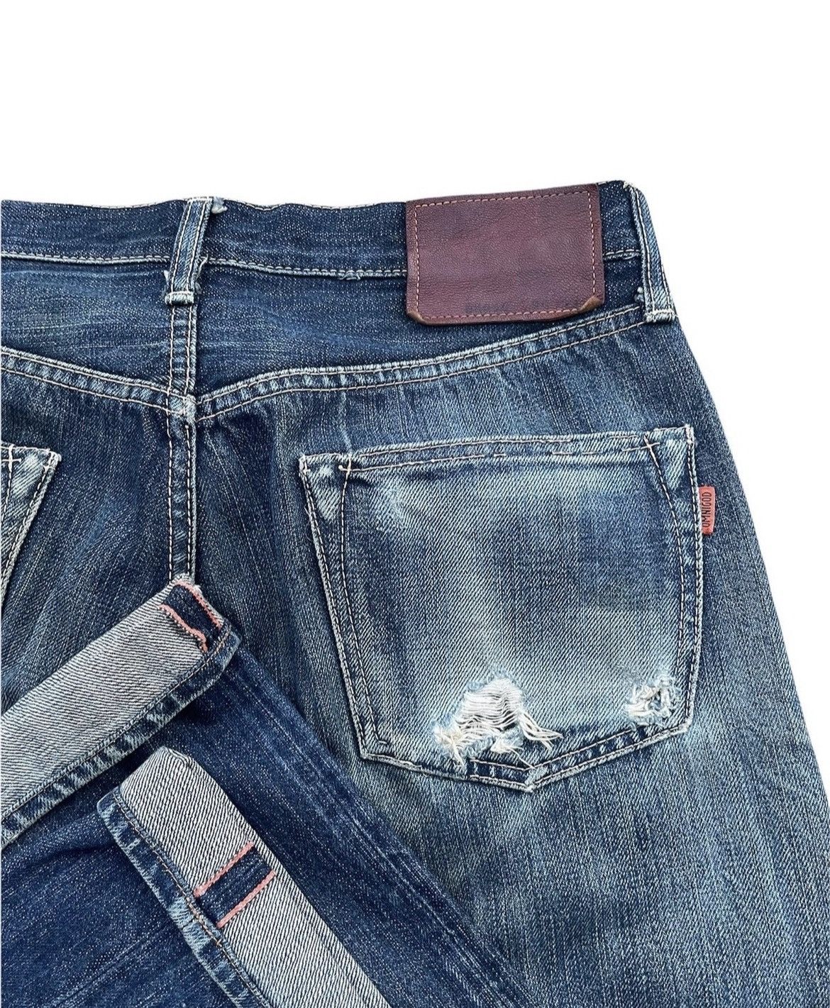 Le Grande Bleu (L.G.B.) Vintage Omnigod Selvedge Denim Size US 31 - 7 Thumbnail