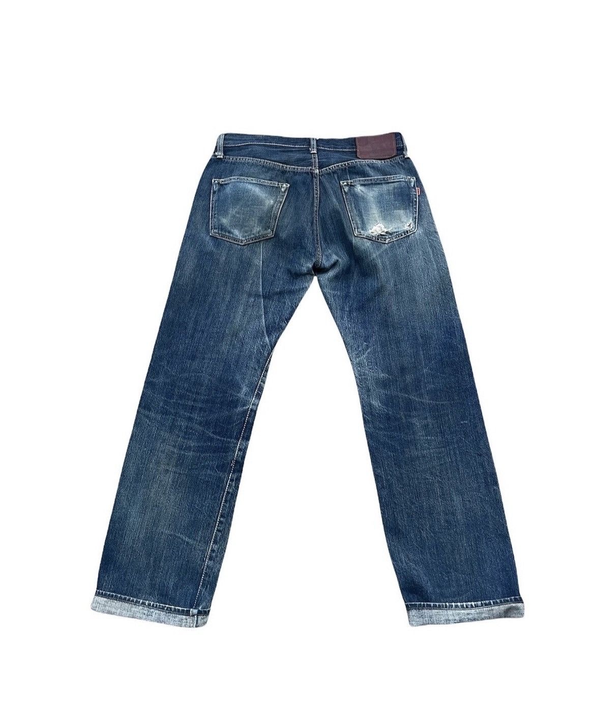Le Grande Bleu (L.G.B.) Vintage Omnigod Selvedge Denim Size US 31 - 5 Thumbnail