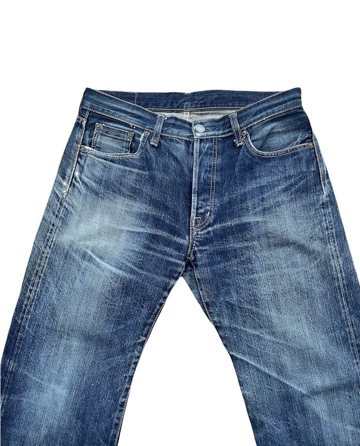 Le Grande Bleu (L.G.B.) Vintage Omnigod Selvedge Denim Size US 31 - 3 Thumbnail