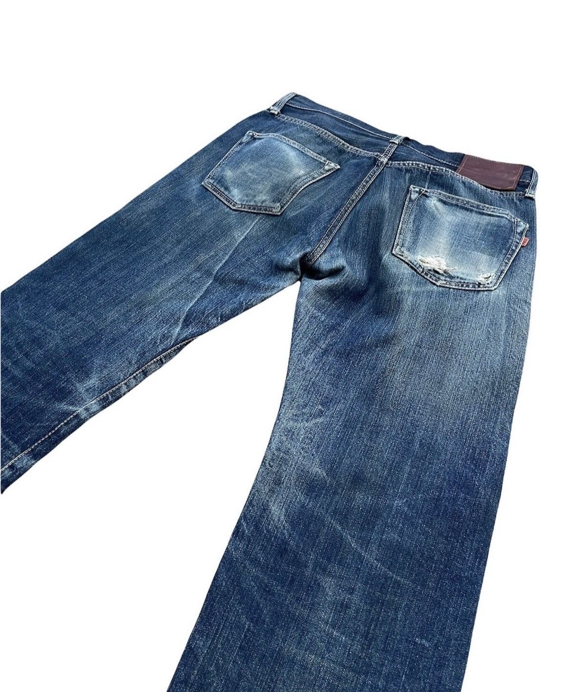 Le Grande Bleu (L.G.B.) Vintage Omnigod Selvedge Denim Size US 31 - 6 Thumbnail