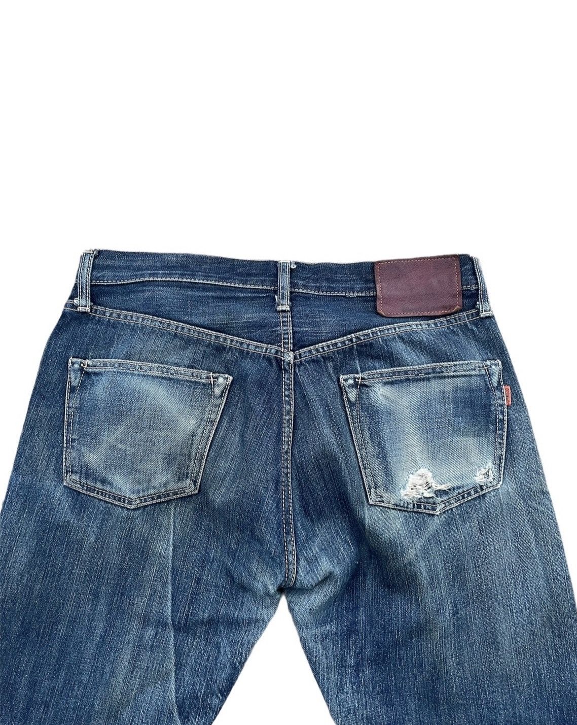 Le Grande Bleu (L.G.B.) Vintage Omnigod Selvedge Denim Size US 31 - 11 Thumbnail