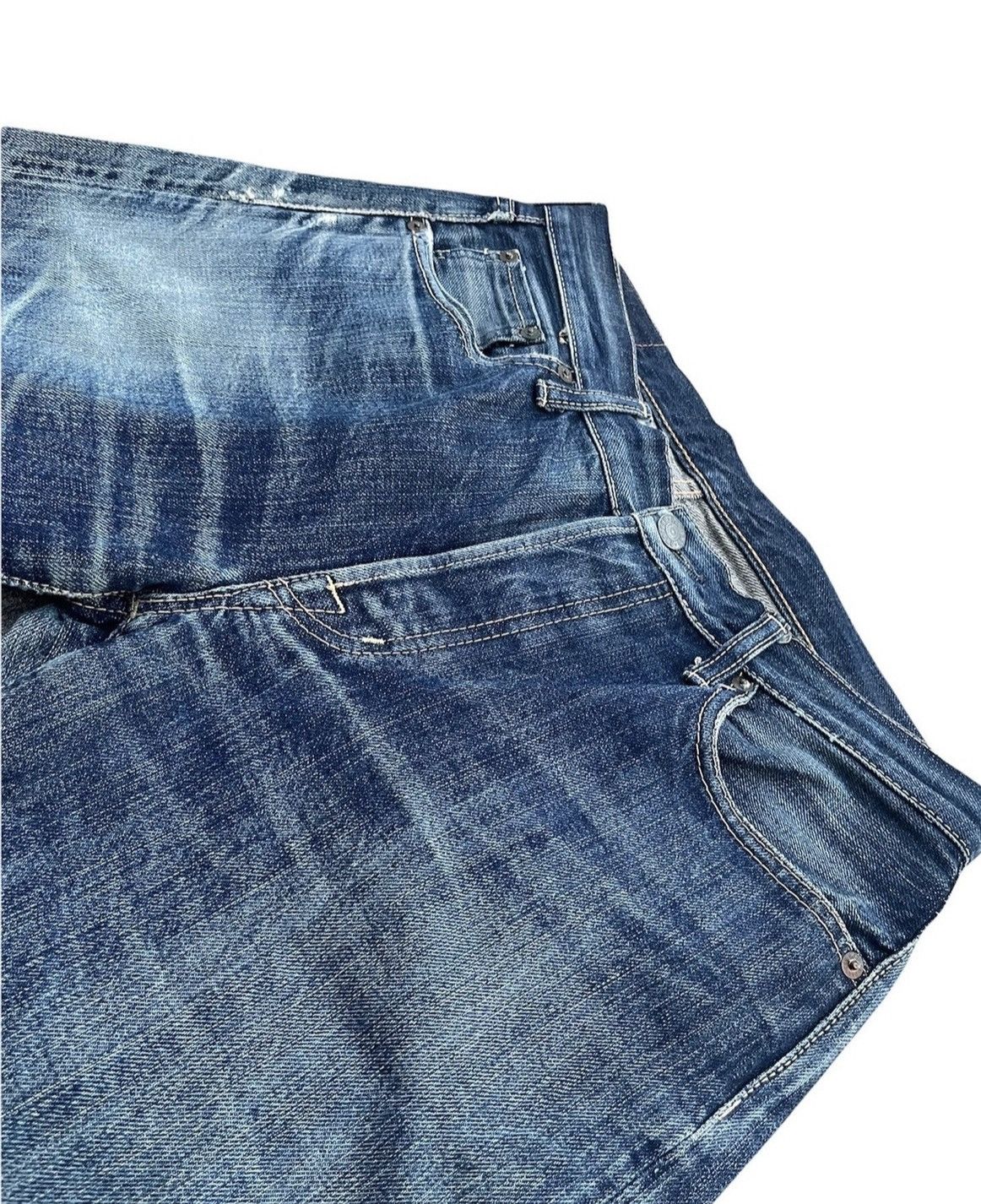 Le Grande Bleu (L.G.B.) Vintage Omnigod Selvedge Denim Size US 31 - 4 Thumbnail