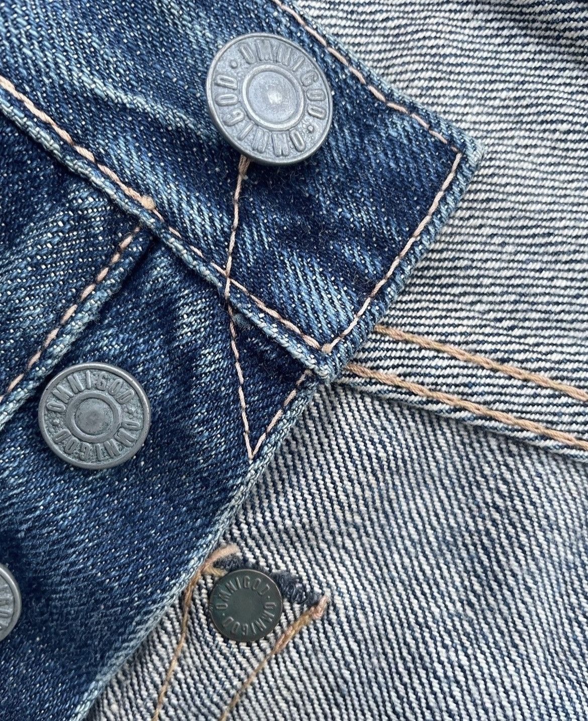 Le Grande Bleu (L.G.B.) Vintage Omnigod Selvedge Denim Size US 31 - 9 Thumbnail