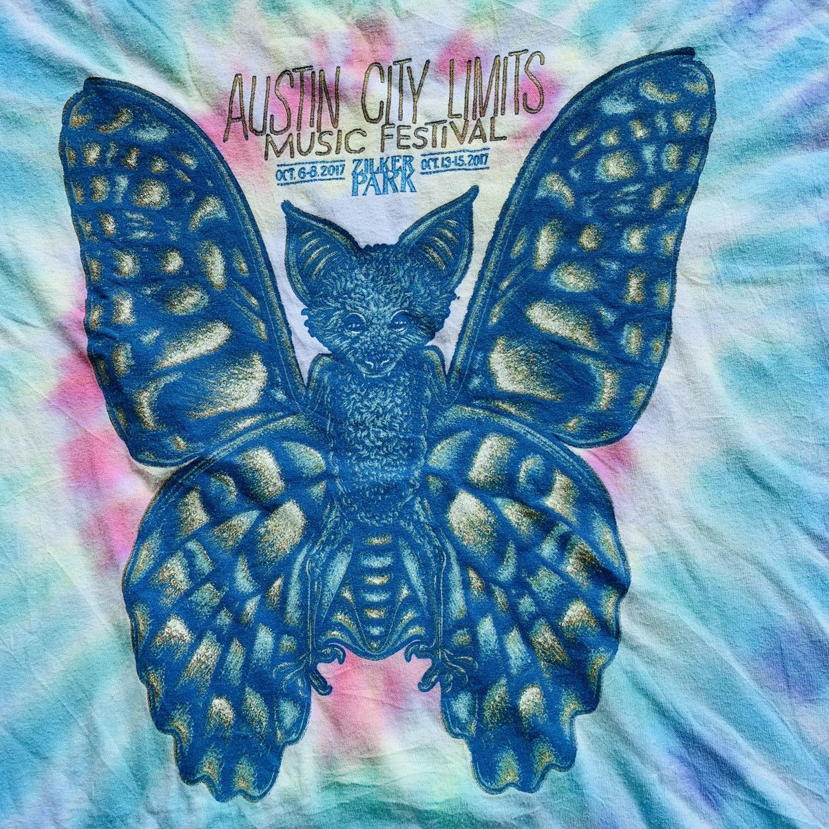 Band Tees Austin City Limits Music Festival tie dye tshirt tee Size US L / EU 52-54 / 3 - 5 Thumbnail
