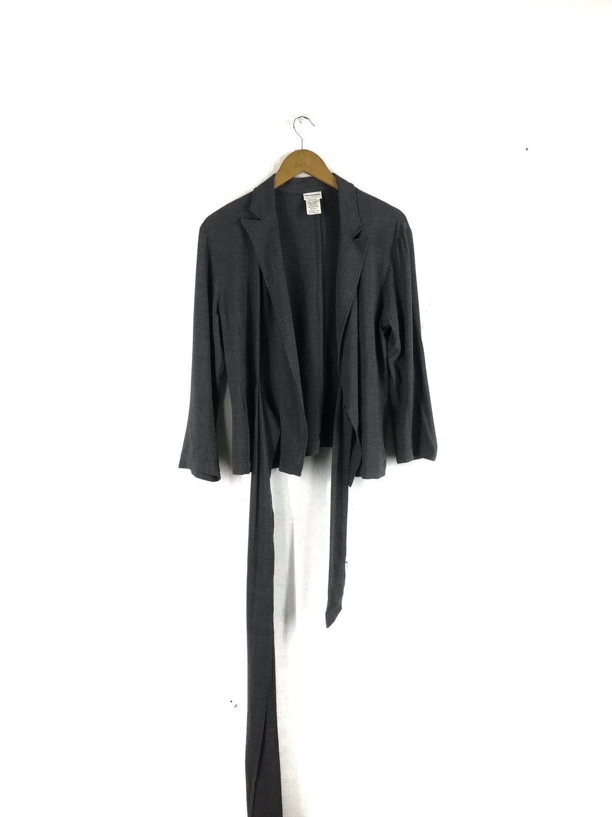 Dries Van Noten 🔥EPICDRIES VAN NOTEN BUTTON LESS ASYMMETRIC JACKET SAIZ 42 Size US S / EU 44-46 / 1 - 7 Thumbnail