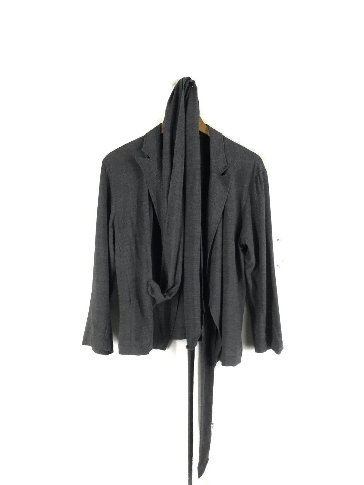 Dries Van Noten 🔥EPICDRIES VAN NOTEN BUTTON LESS ASYMMETRIC JACKET SAIZ 42 Size US S / EU 44-46 / 1 - 2 Thumbnail