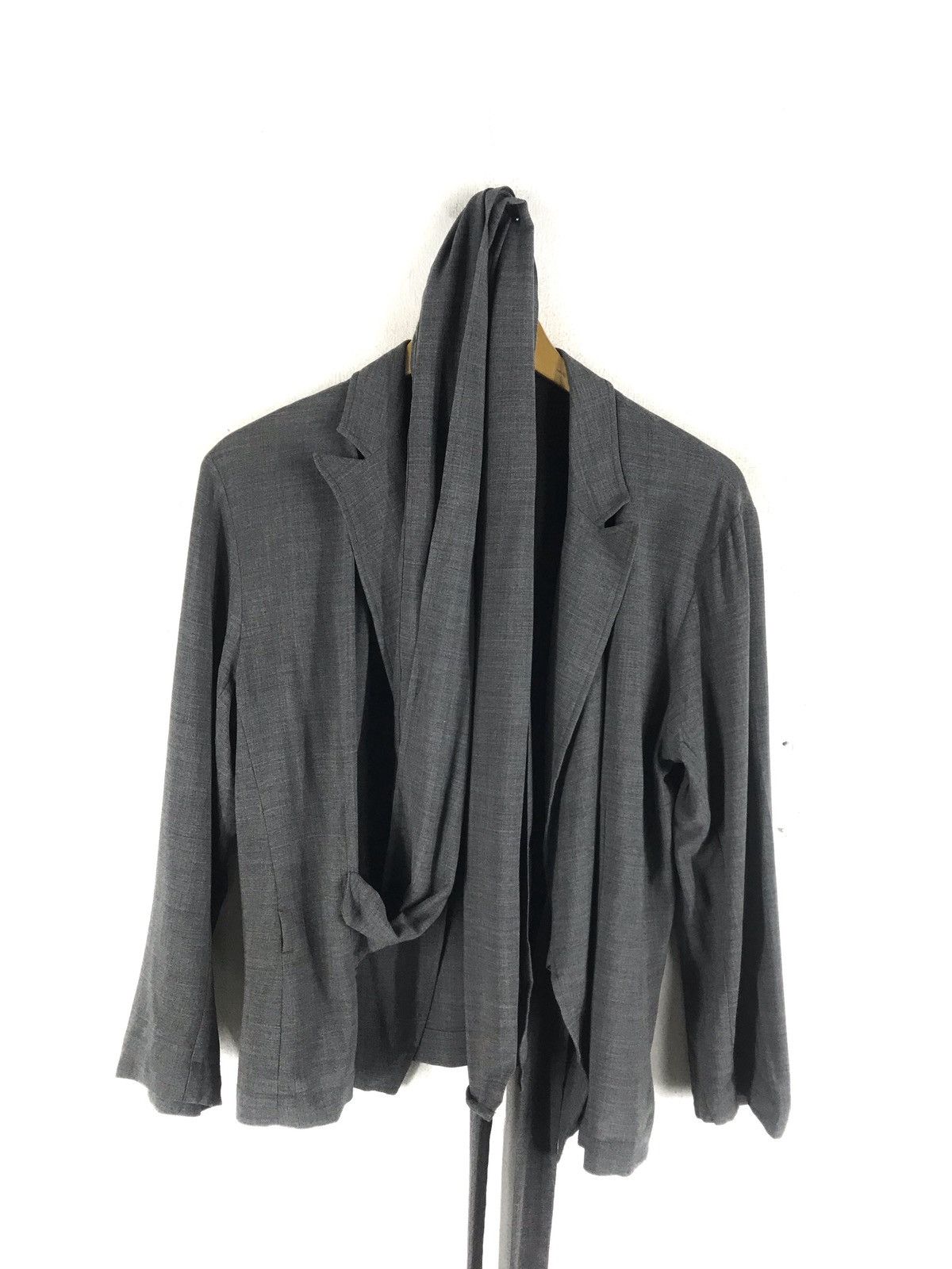 Dries Van Noten 🔥EPICDRIES VAN NOTEN BUTTON LESS ASYMMETRIC JACKET SAIZ 42 Size US S / EU 44-46 / 1 - 5 Thumbnail