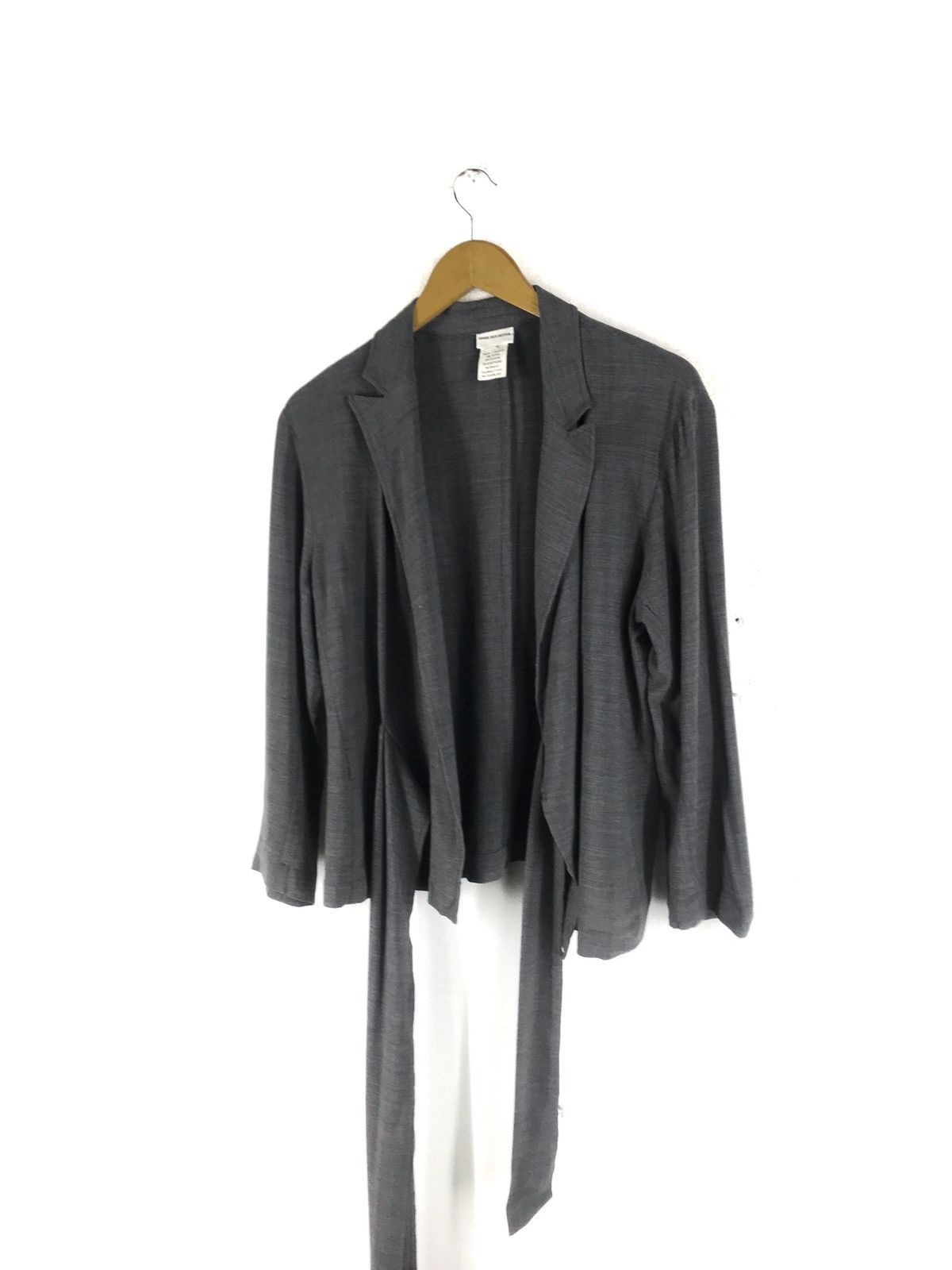 Dries Van Noten 🔥EPICDRIES VAN NOTEN BUTTON LESS ASYMMETRIC JACKET SAIZ 42 Size US S / EU 44-46 / 1 - 8 Thumbnail
