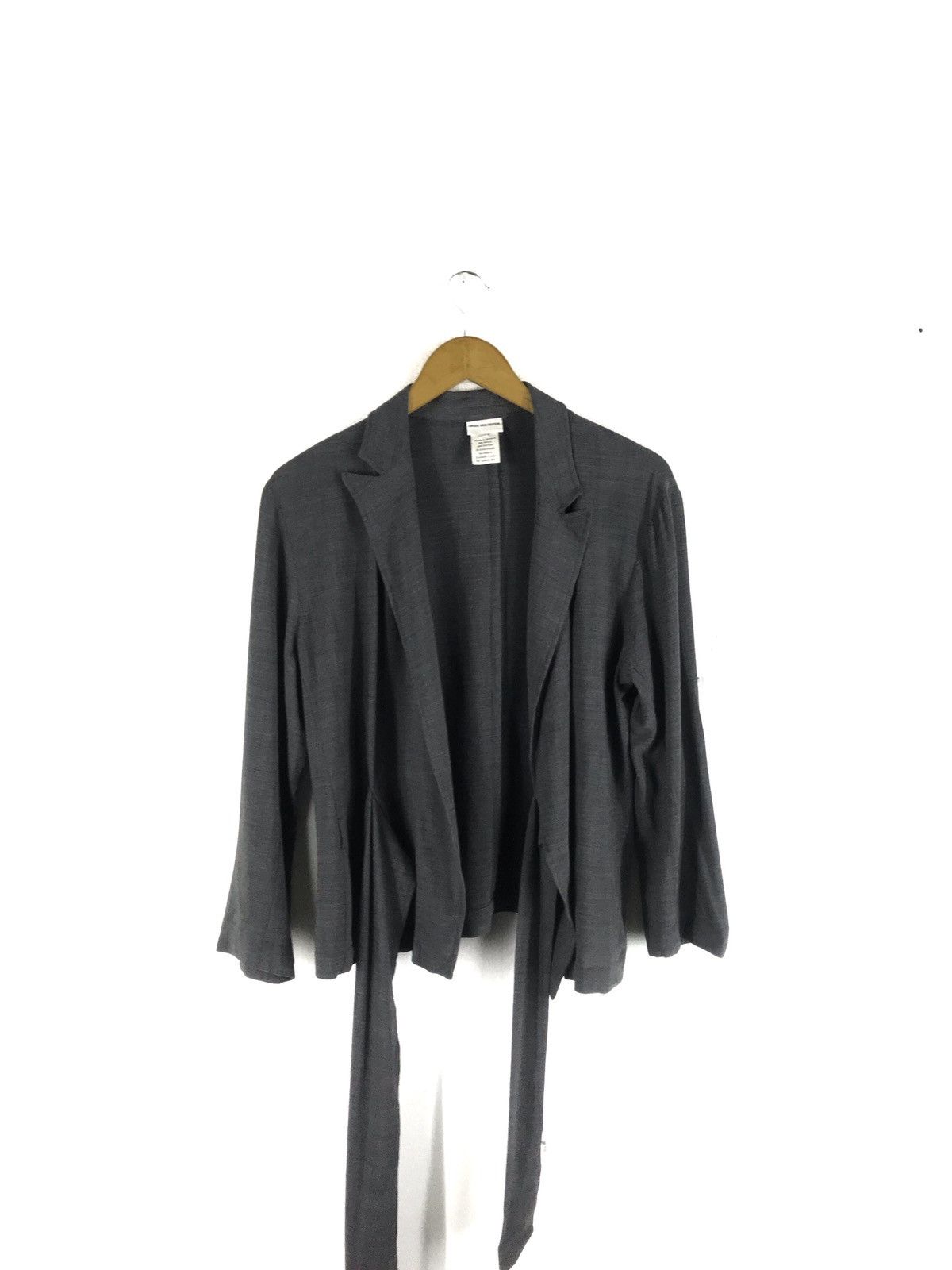 Dries Van Noten 🔥EPICDRIES VAN NOTEN BUTTON LESS ASYMMETRIC JACKET SAIZ 42 Size US S / EU 44-46 / 1 - 3 Thumbnail