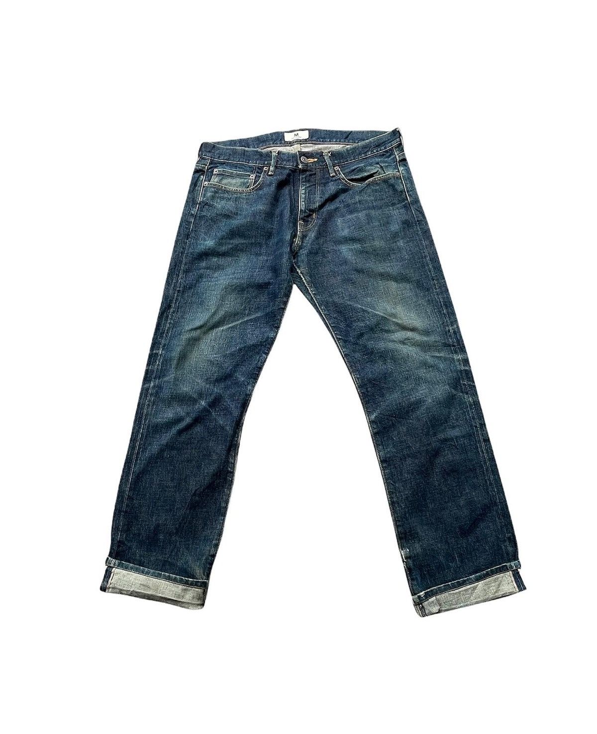 Vintage M Thank You Friends Selvedge Aging Wash Denim