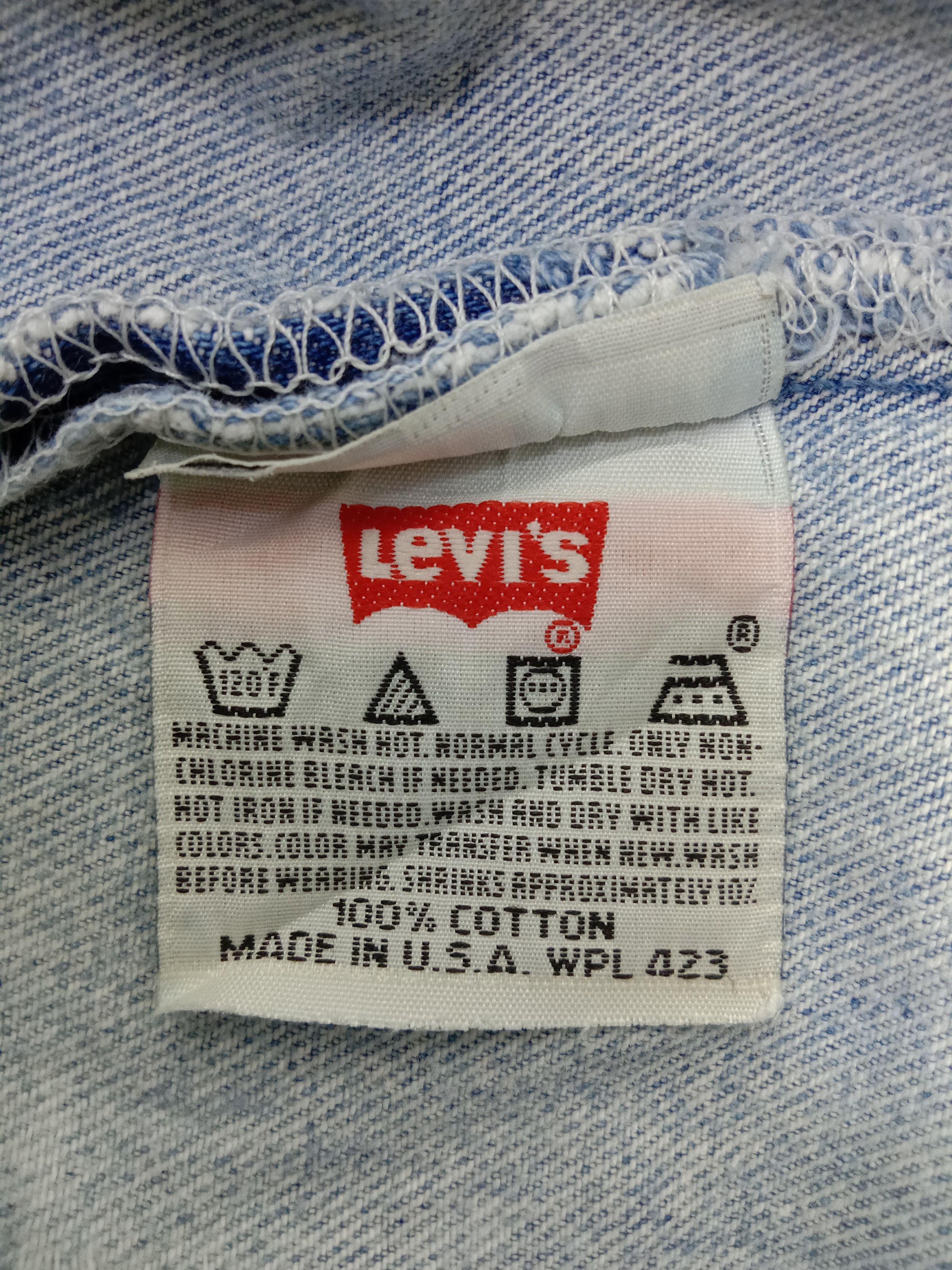 Levi's Vintage 90s Levi's 501xx Jeans Light Wash Distressed Denim Size US 36 / EU 52 - 14 Thumbnail
