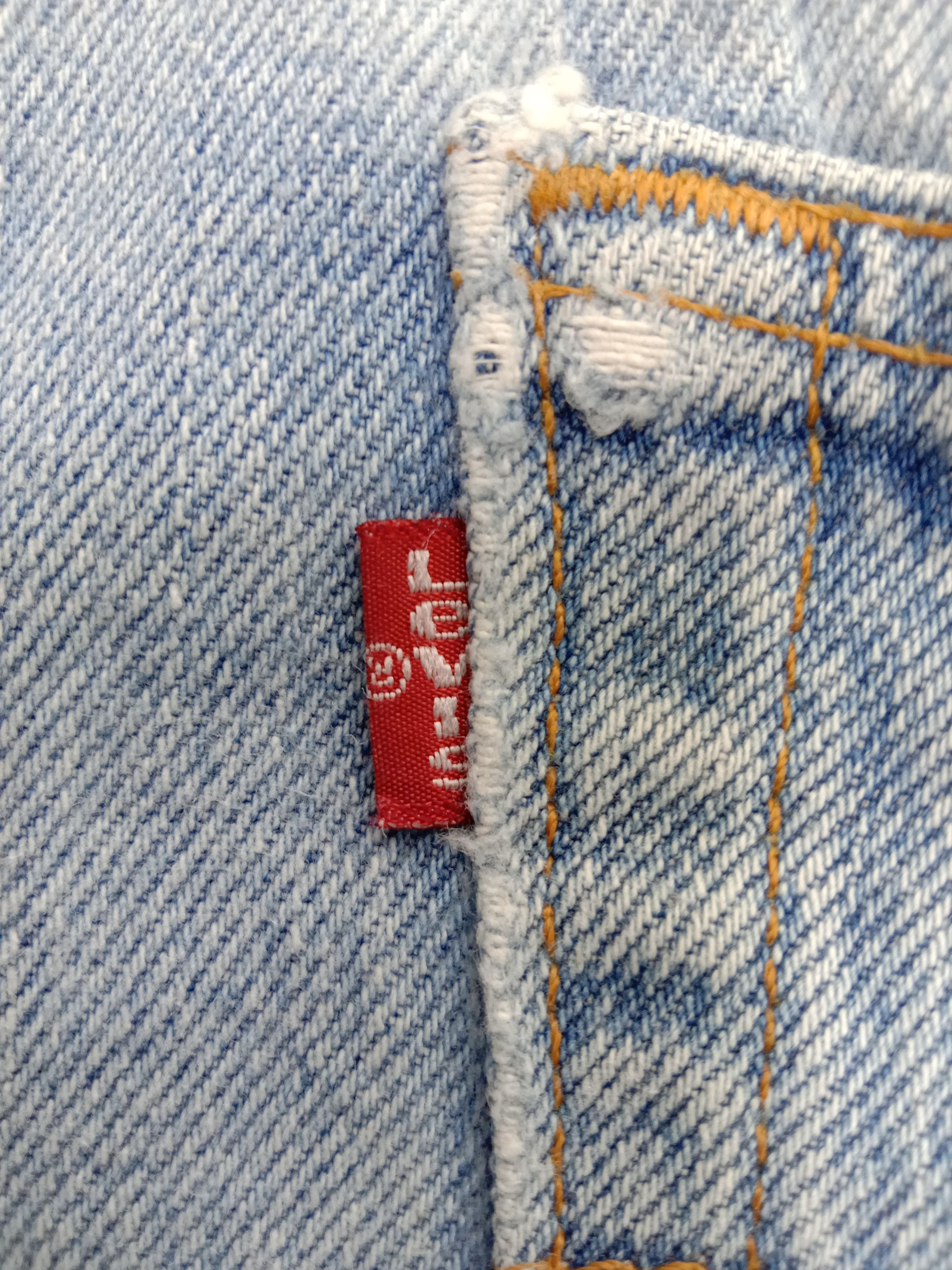 Levi's Vintage 90s Levi's 501xx Jeans Light Wash Distressed Denim Size US 36 / EU 52 - 12 Thumbnail