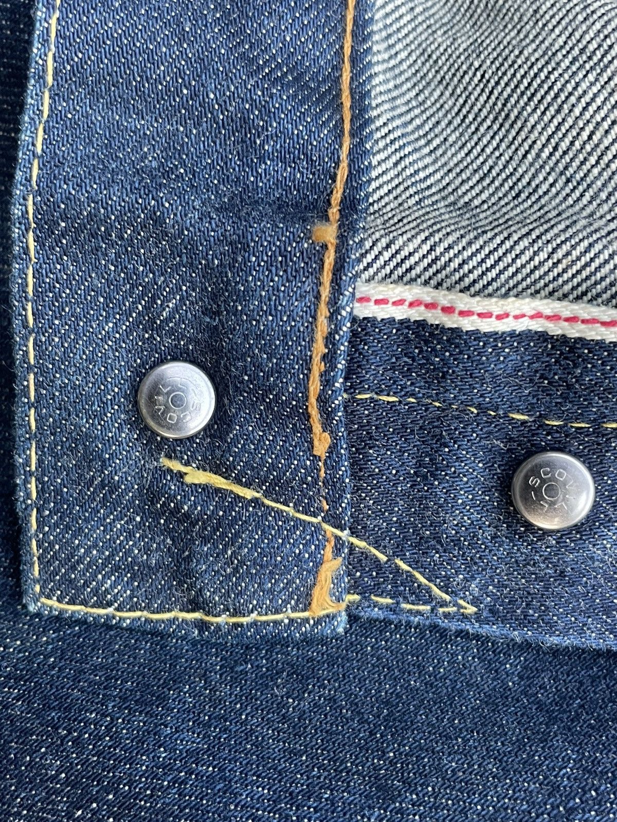 Japanese Brand Vintage Pig Hip Store Selvedge Denim Size US 34 / EU 50 - 19 Thumbnail