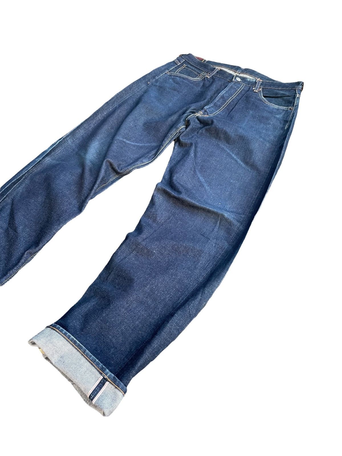Japanese Brand Vintage Pig Hip Store Selvedge Denim Size US 34 / EU 50 - 2 Thumbnail