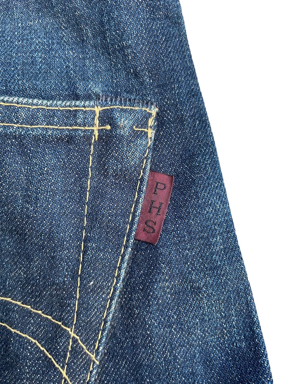 Japanese Brand Vintage Pig Hip Store Selvedge Denim Size US 34 / EU 50 - 11 Thumbnail