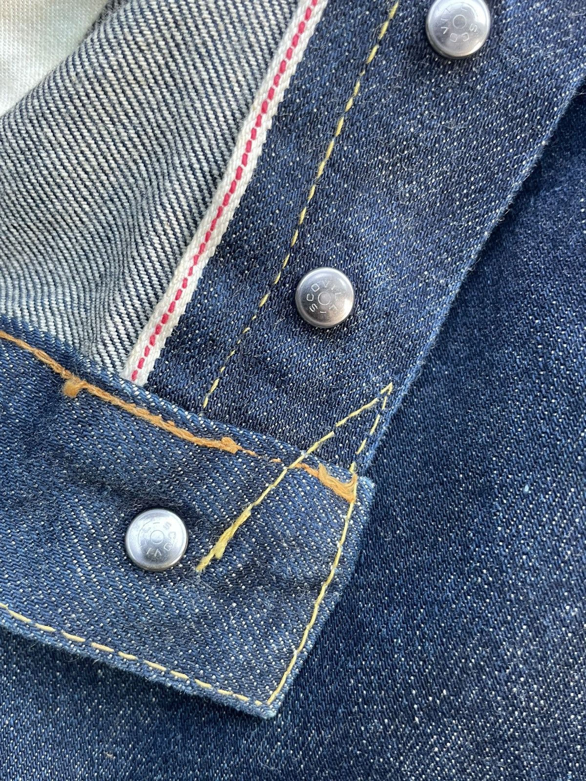 Japanese Brand Vintage Pig Hip Store Selvedge Denim Size US 34 / EU 50 - 20 Thumbnail