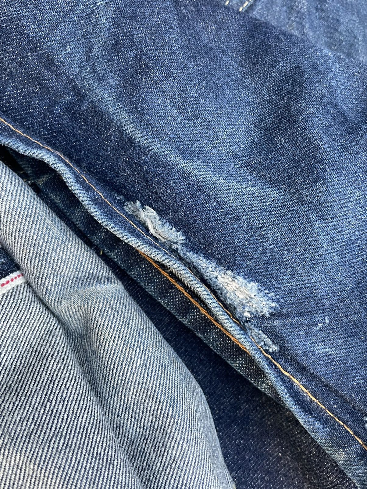 Japanese Brand Vintage Pig Hip Store Selvedge Denim Size US 34 / EU 50 - 13 Thumbnail